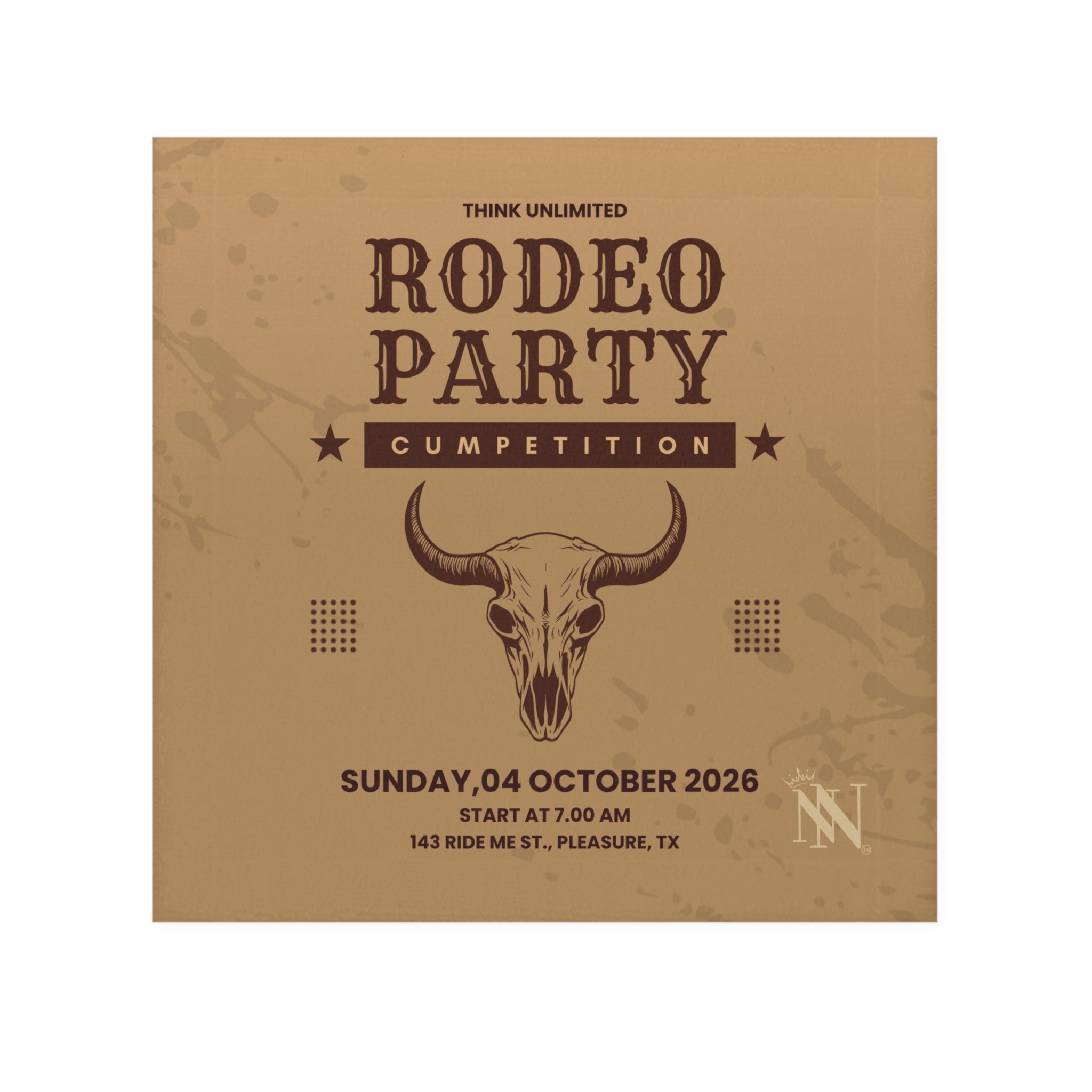 Rodeo Party Cumpetition | Mix & Match Lils’ Fun-Flirty Lovers’ Towels