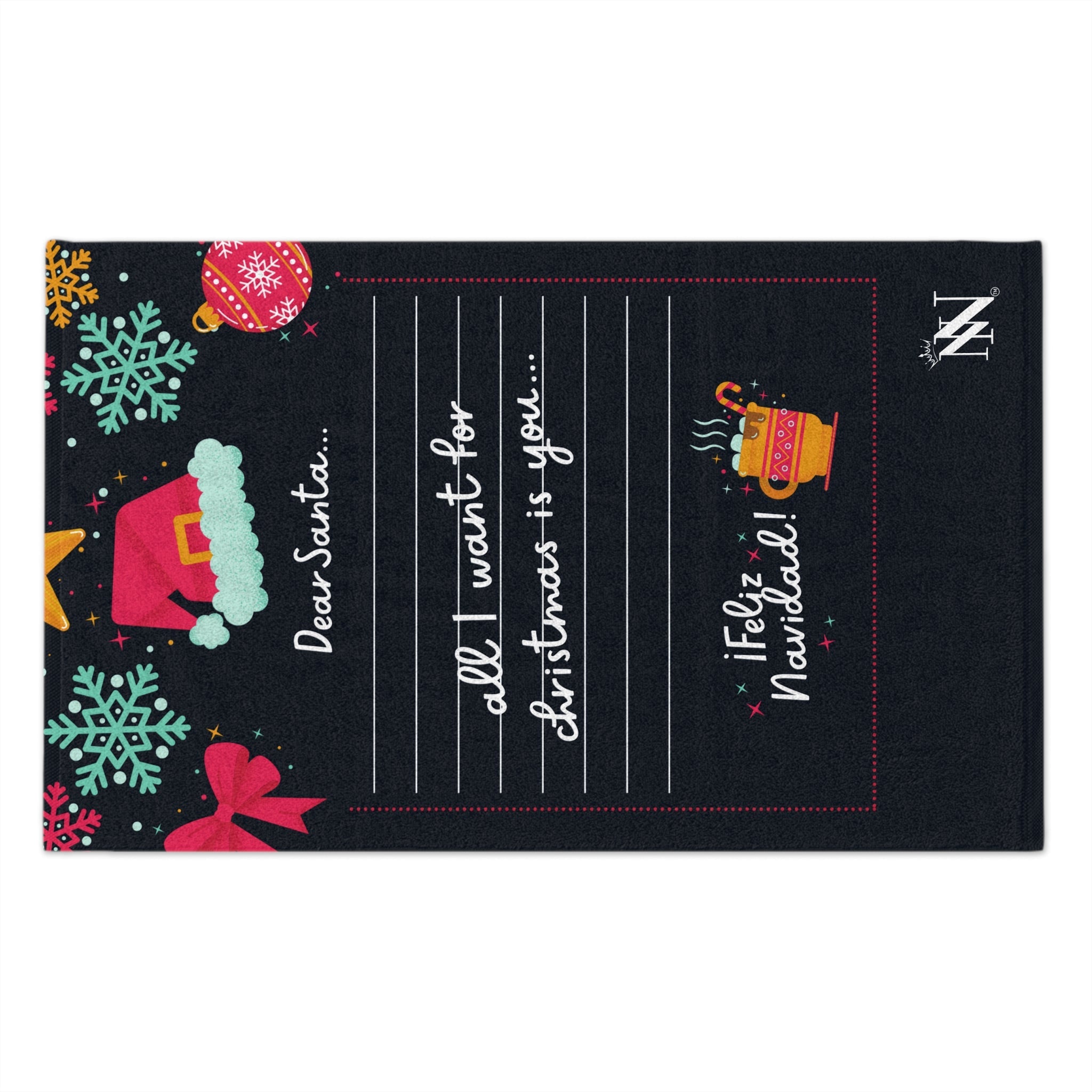 Dear Santa | Mix & Match Soft Fun-Flirty Lovers’ Towels