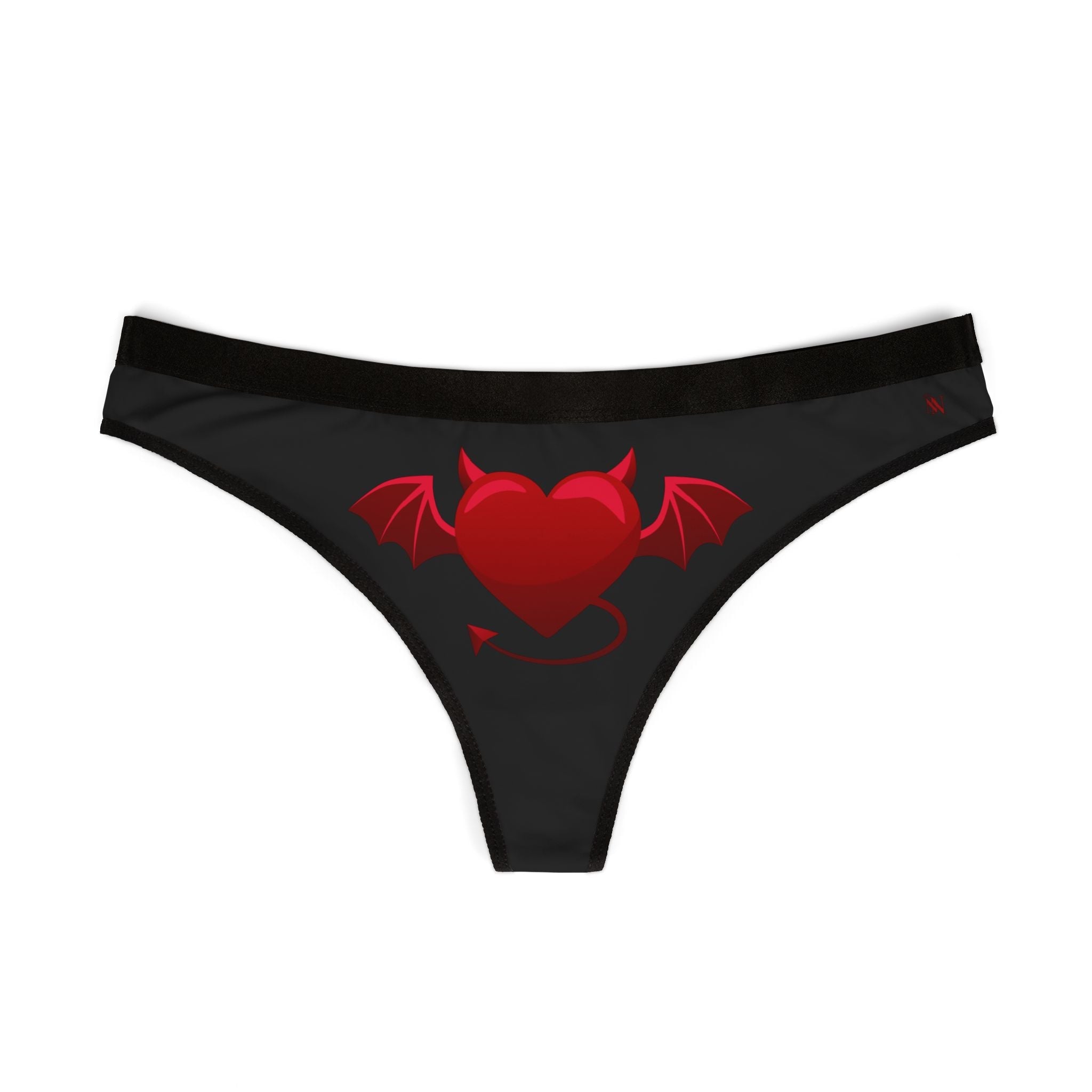 My Devilish Heart | Mix & Match Women’s Fun-Flirty Lovers’ Thongs