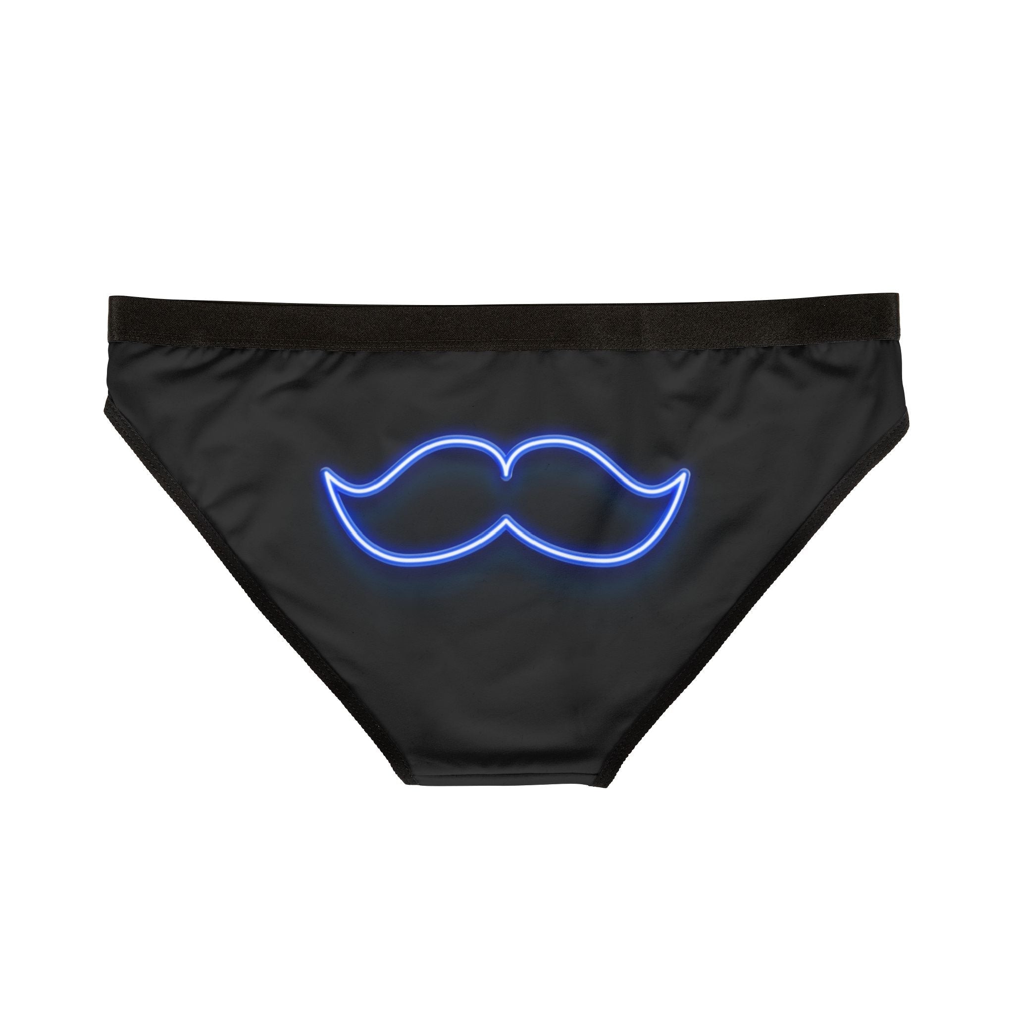His Mustache Neon Romantic Sex Gifts Women’s Panties
