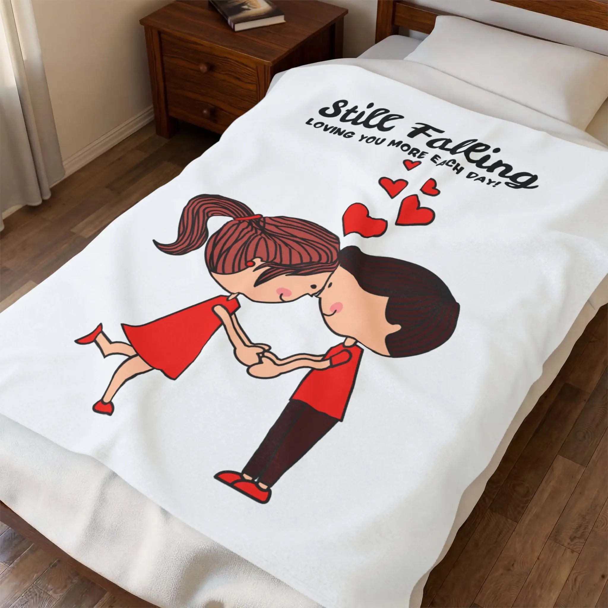 Still Falling Romantic Sex Gifts Blanket