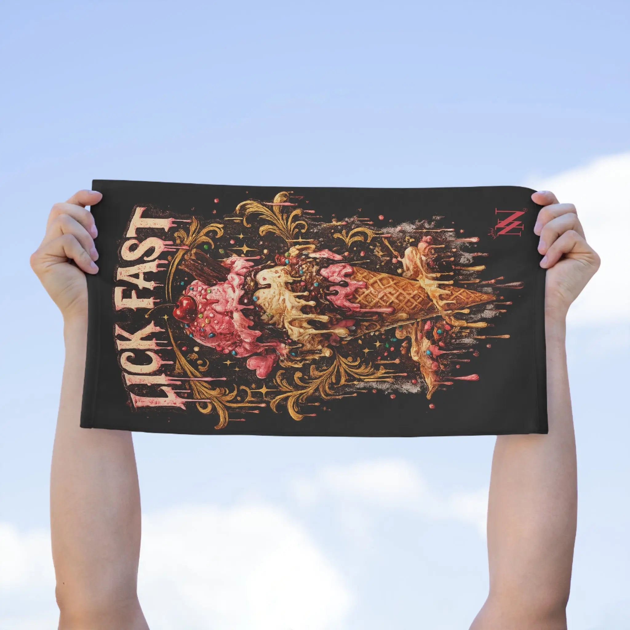 Lick Fast Melting Ice Cream Sex Towel
