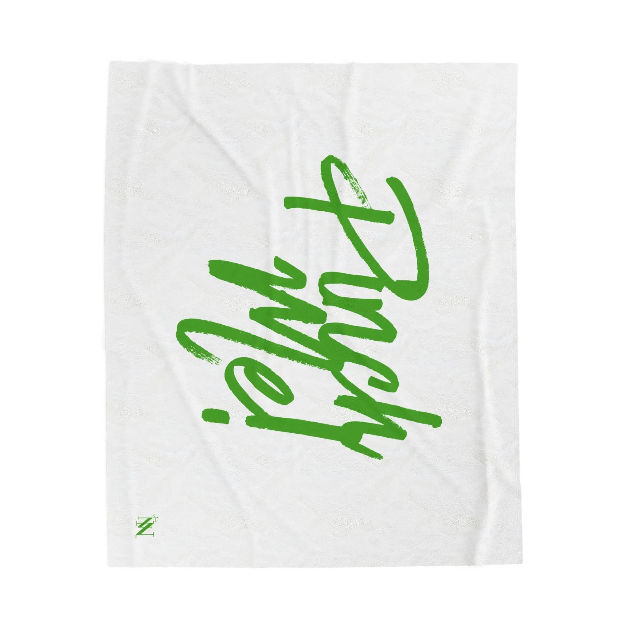 Pinch Me! Irish Green | Mix & Match Soft Fun-Flirty Lovers’ Blankets