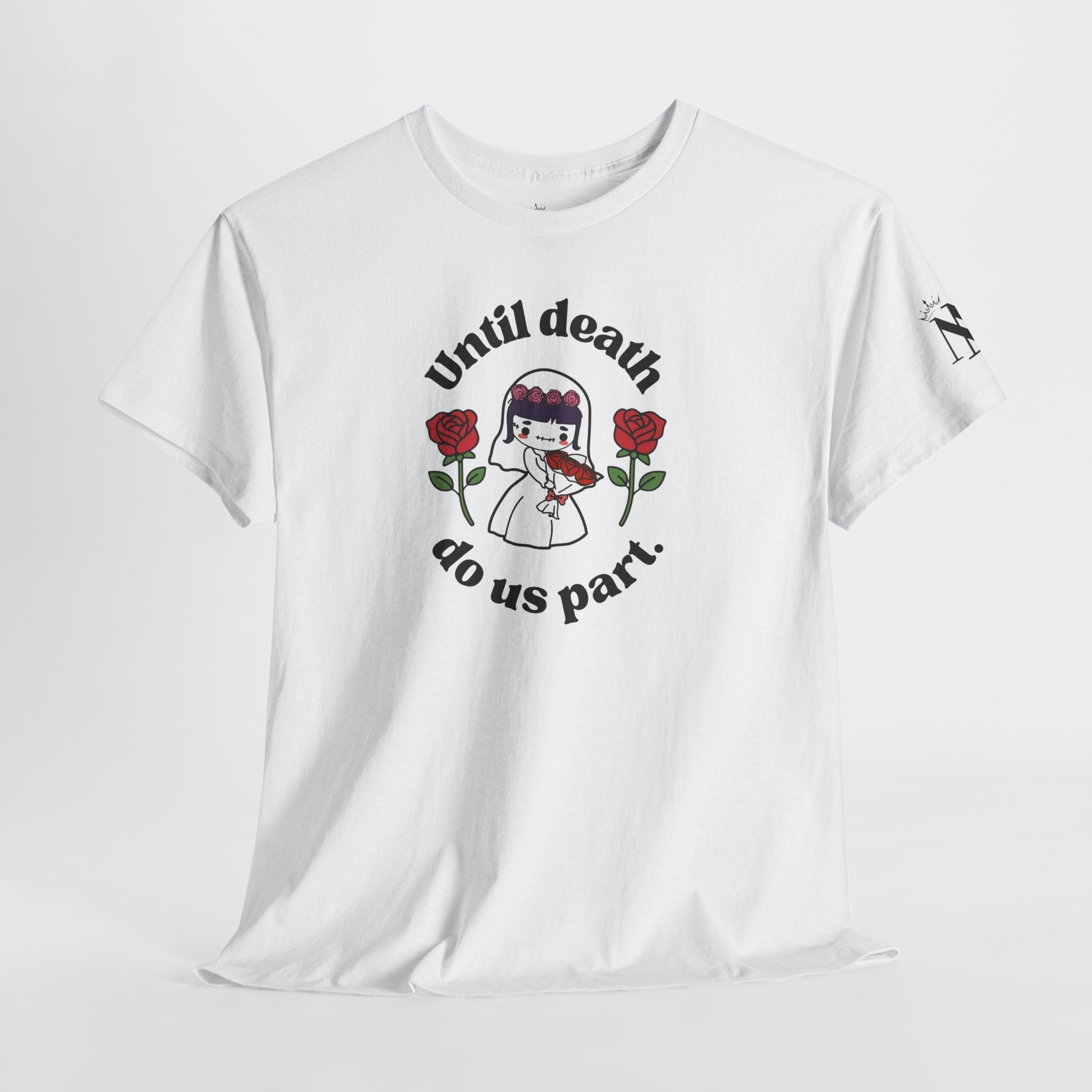 Until Death Do Us Part. Dead Bride Doll Cotton T-Shirt