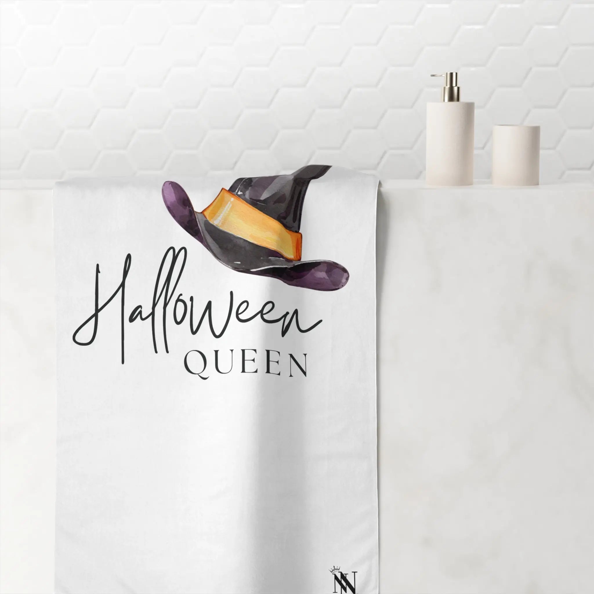 Halloween Queen Witch Hat | Mix & Match XL Fun-Flirty Lovers’ Towels