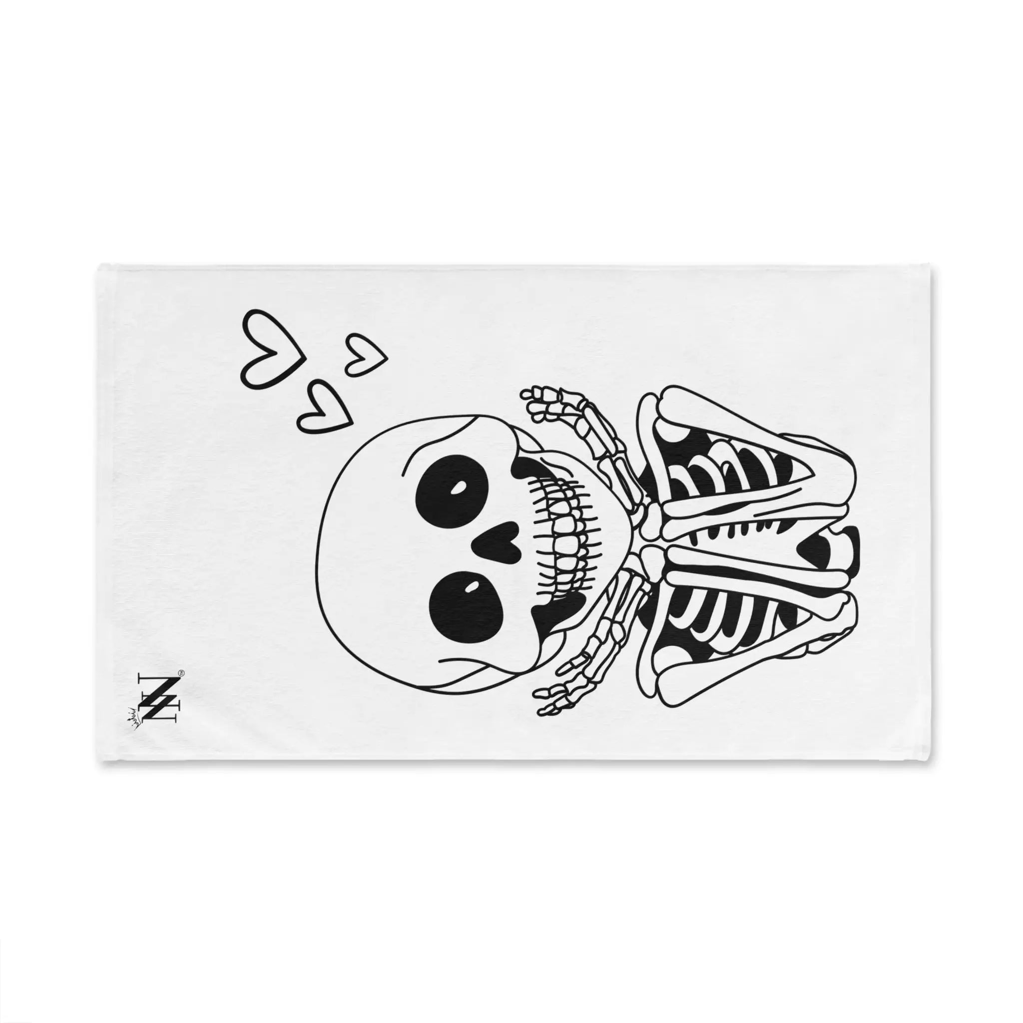 So In Love Skeleton | Mix & Match Original Fun-Flirty Lovers’ Towels