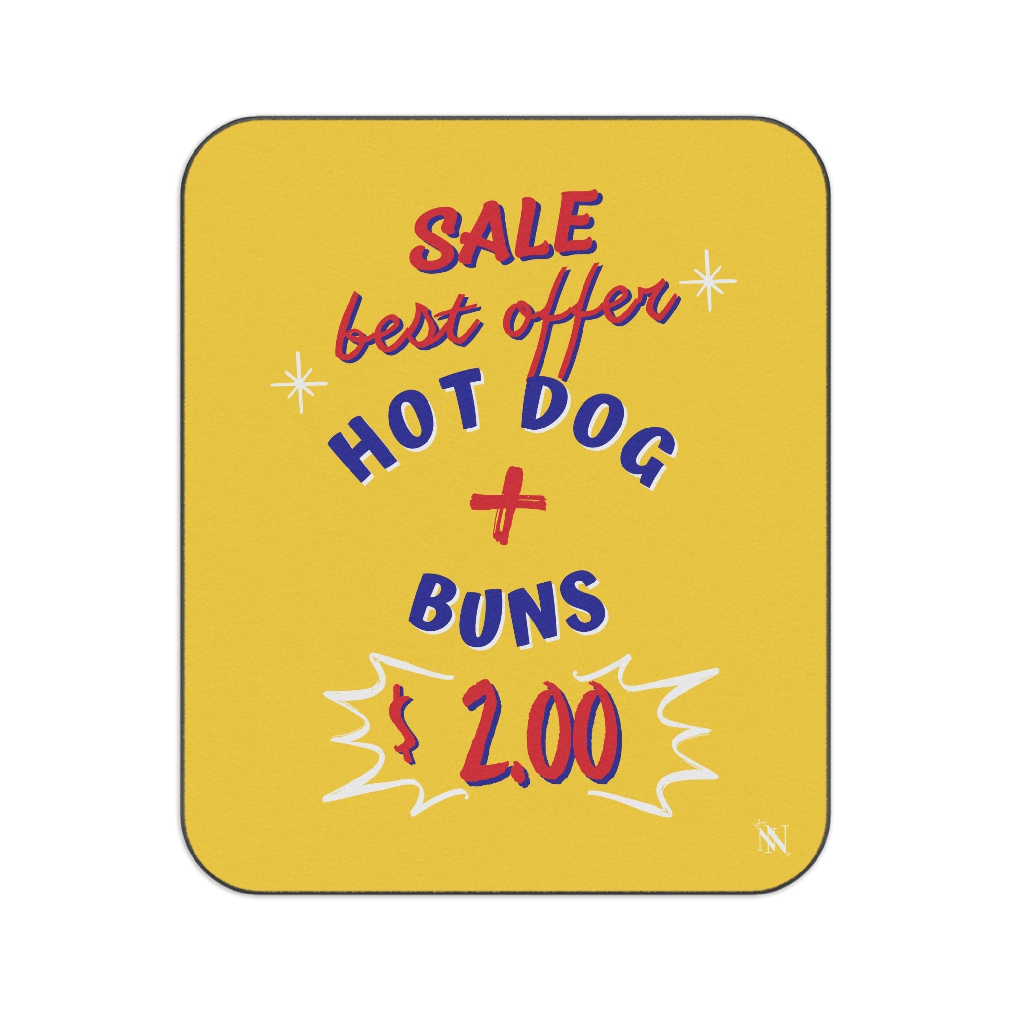 Hot Dog + Buns | Mix Match Fun-Flirty Lovers’ Water-Resistant Blankets