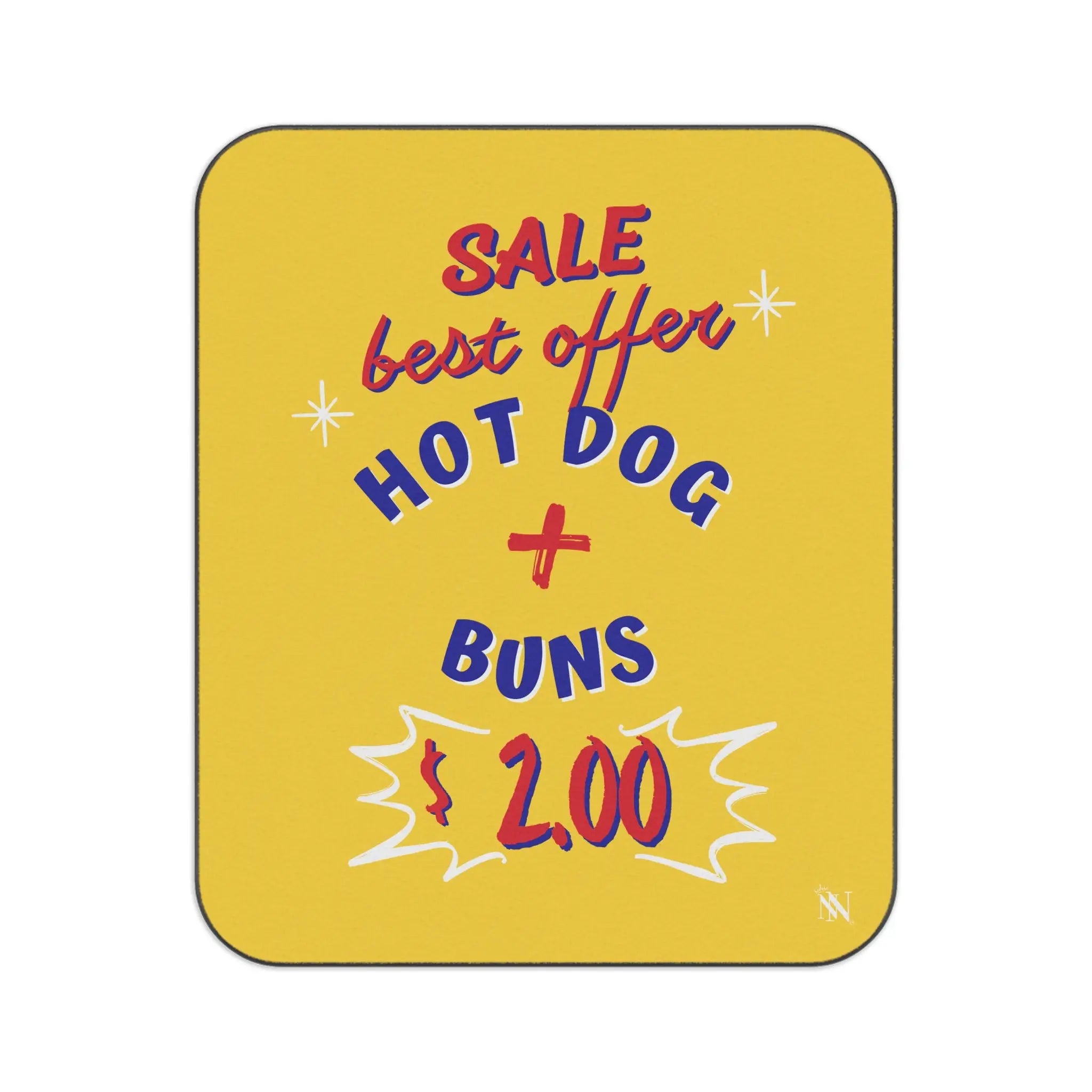 Hot Dog + Buns | Mix Match Fun-Flirty Lovers’ Water-Resistant Blankets