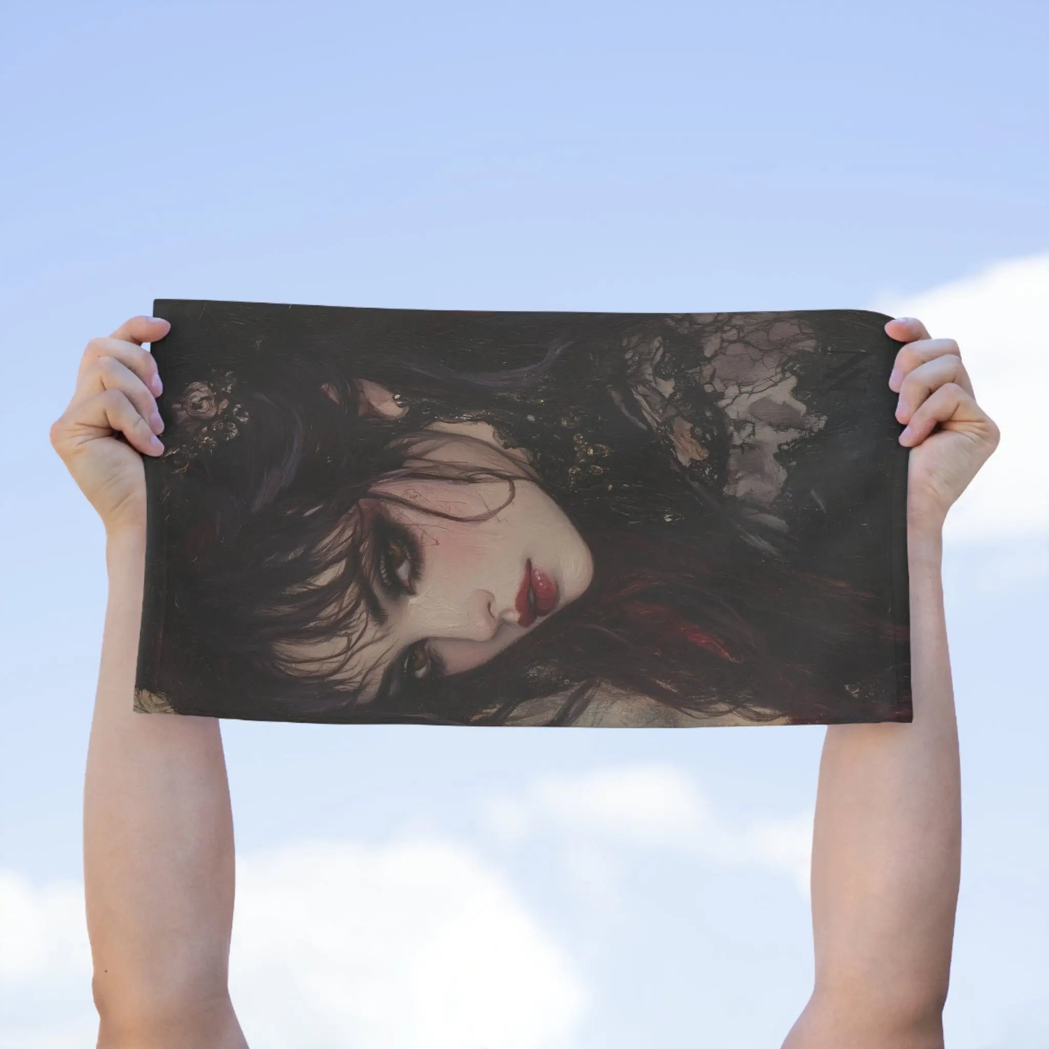 She is Darkness | Mix & Match Soft Fun-Flirty Lovers’ Towels