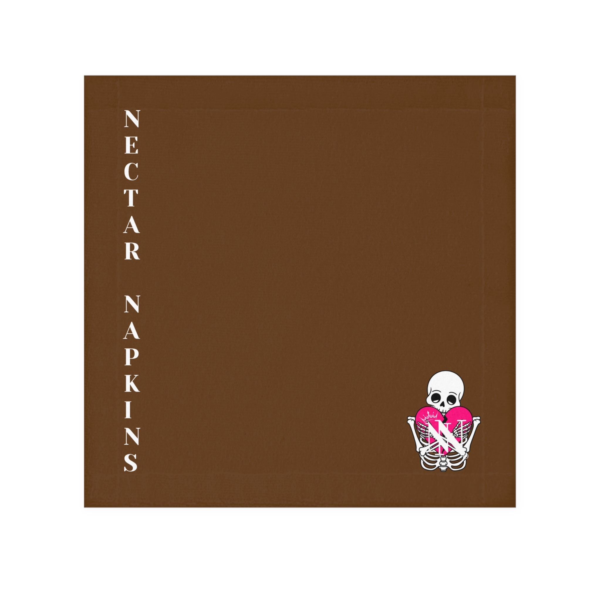 Nectar Napkins Brand Brown Microfiber Nut Rag