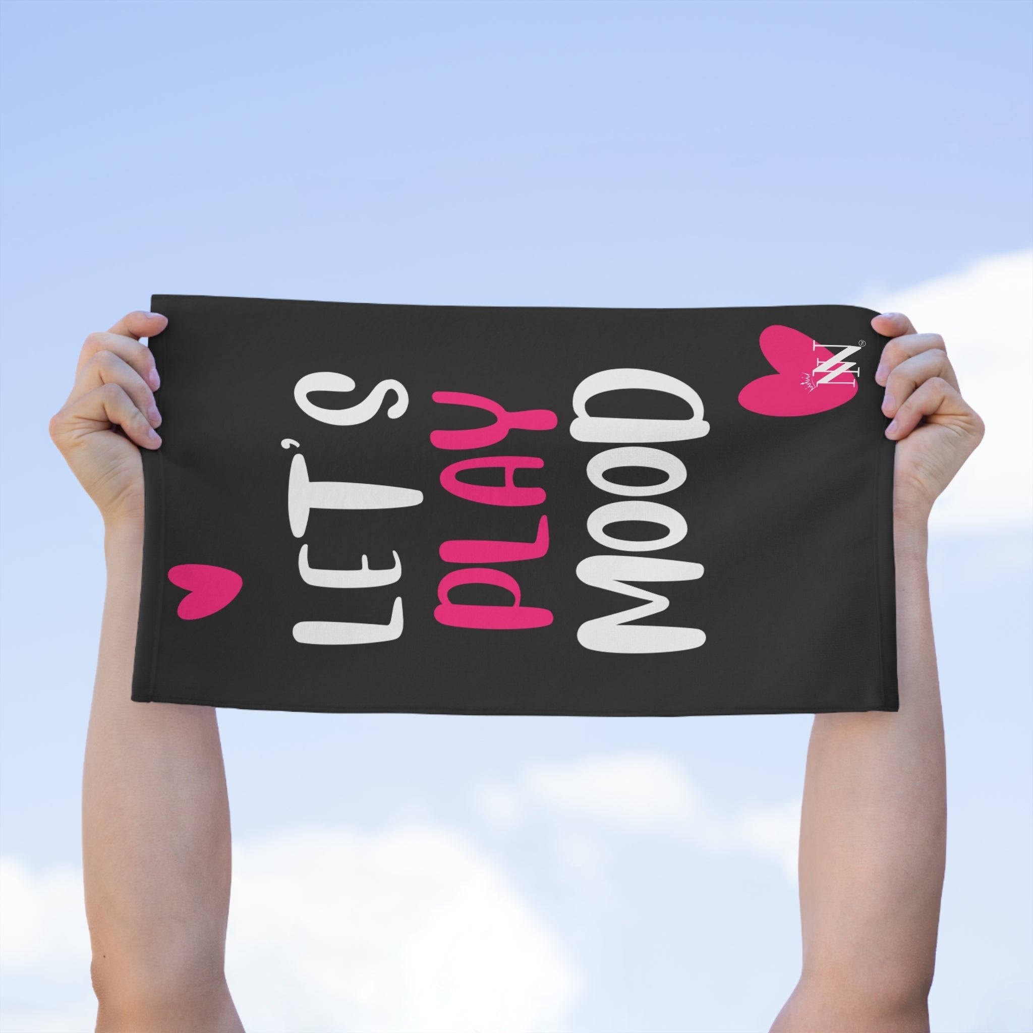 Let’s Play Mood Hearts | Mix & Match Soft Fun-Flirty Lovers’ Towels