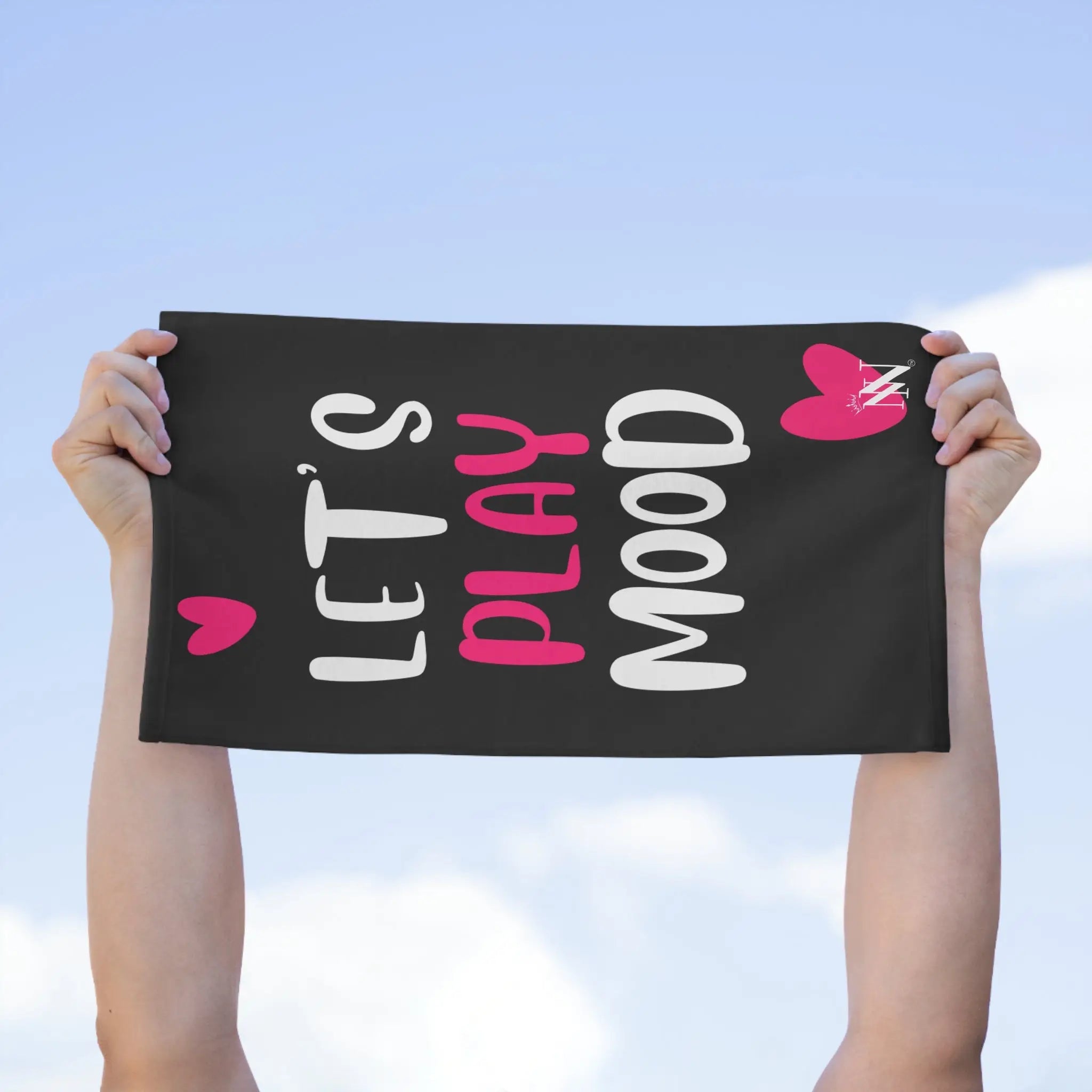 Let’s Play Mood Hearts | Mix & Match Soft Fun-Flirty Lovers’ Towels