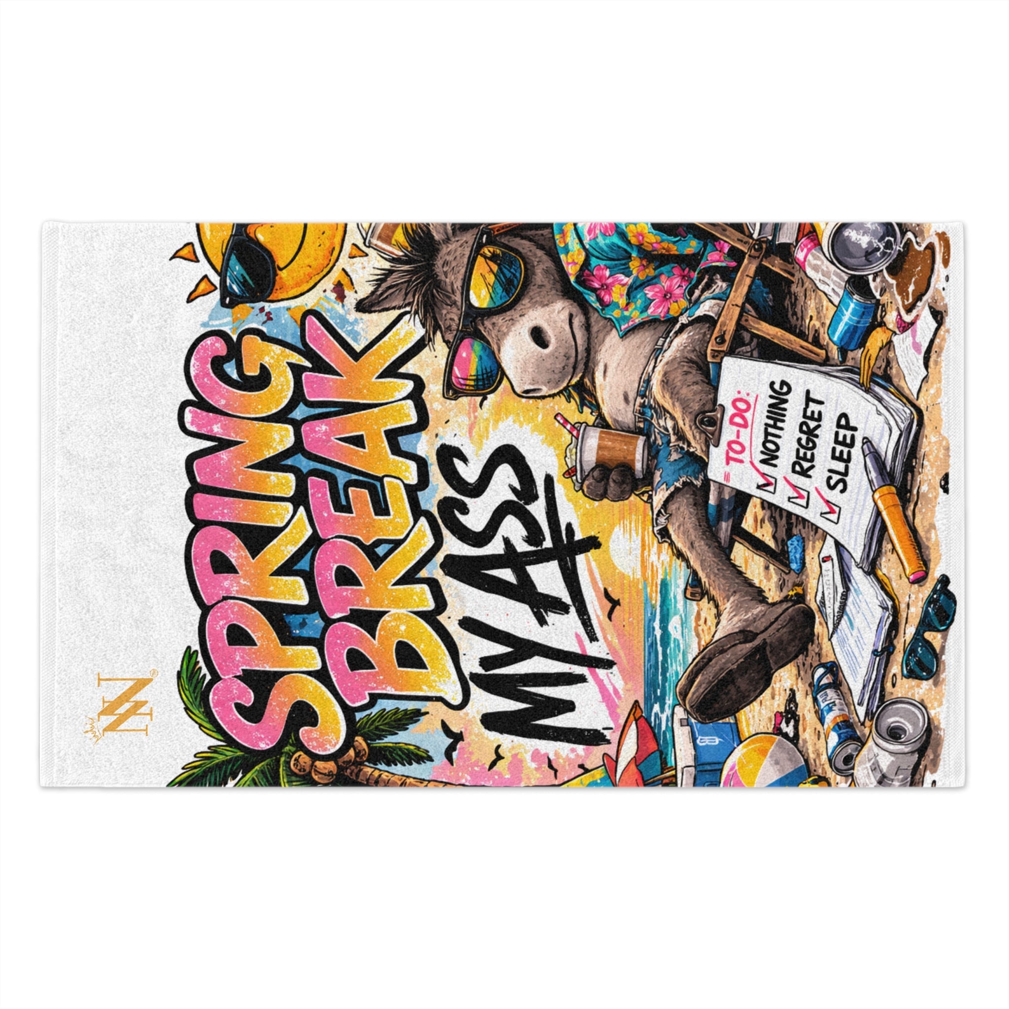 Spring Break My Ass Sex Towel