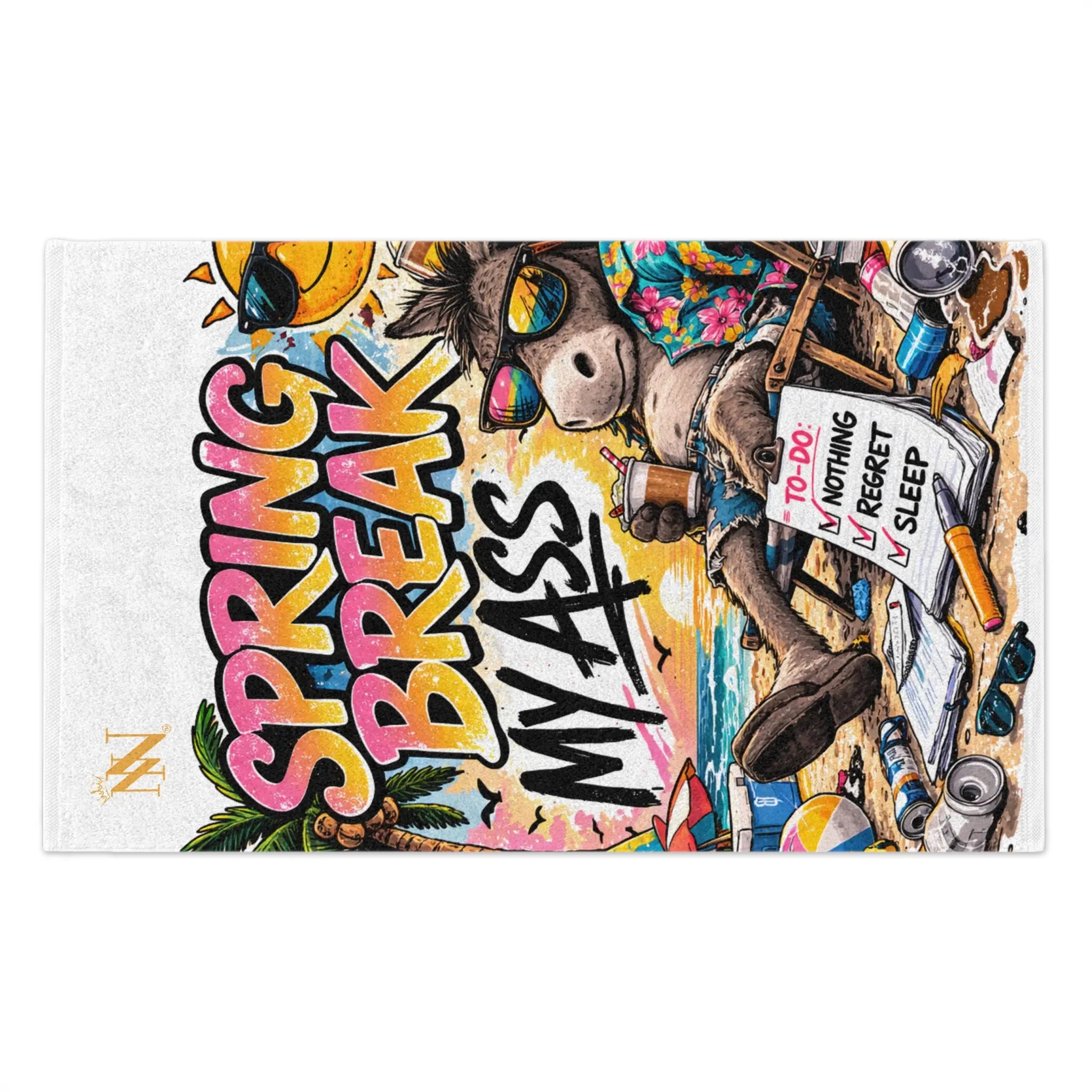 Spring Break My Ass Sex Towel