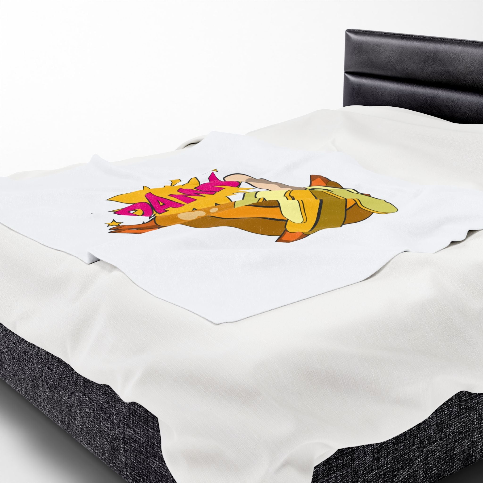 Damn Banana | Mix & Match Velveteen Fun-Flirty Lovers’ Blankets