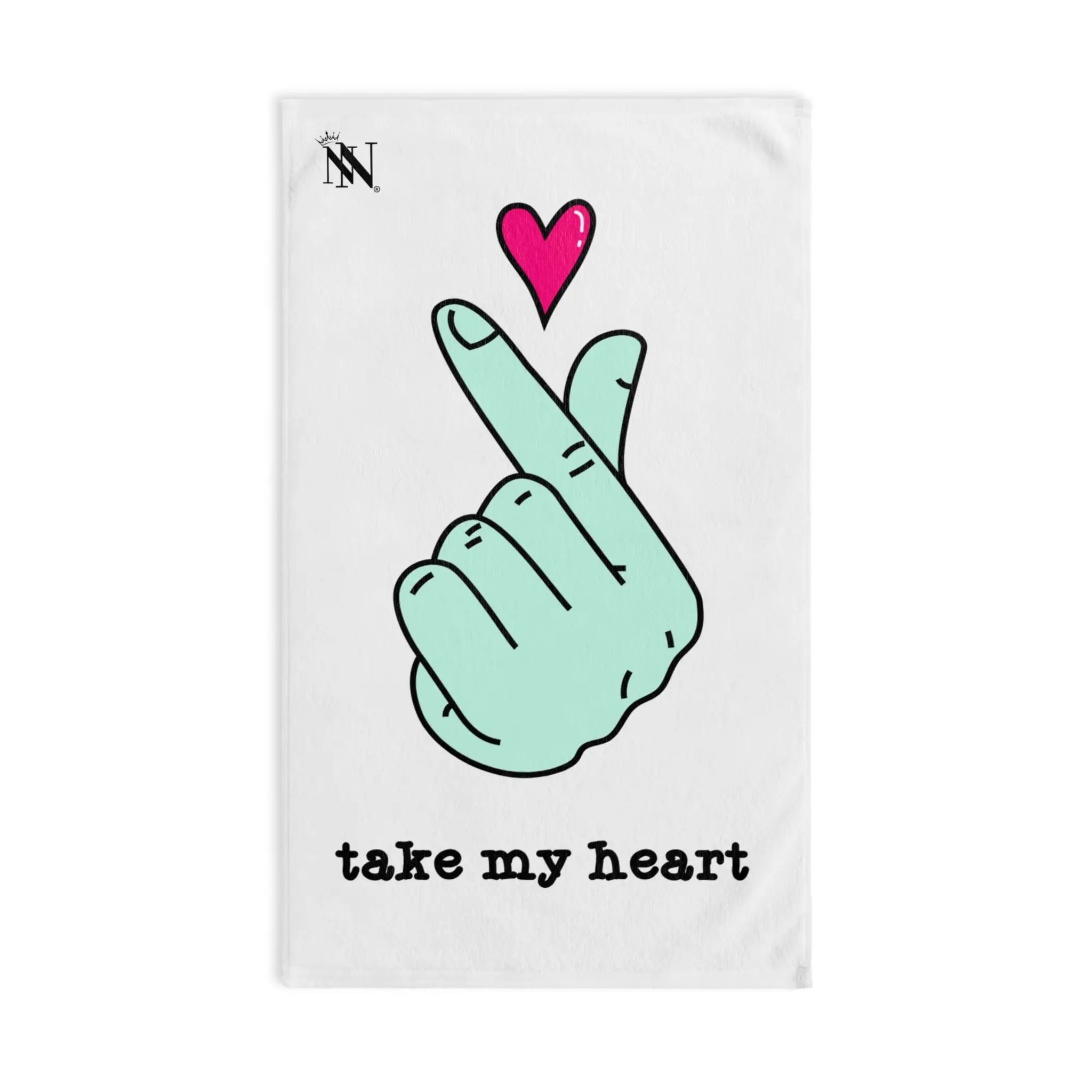 Take My Heart | Nectar Napkins Classic Fun-Flirty Lovers’ Towels