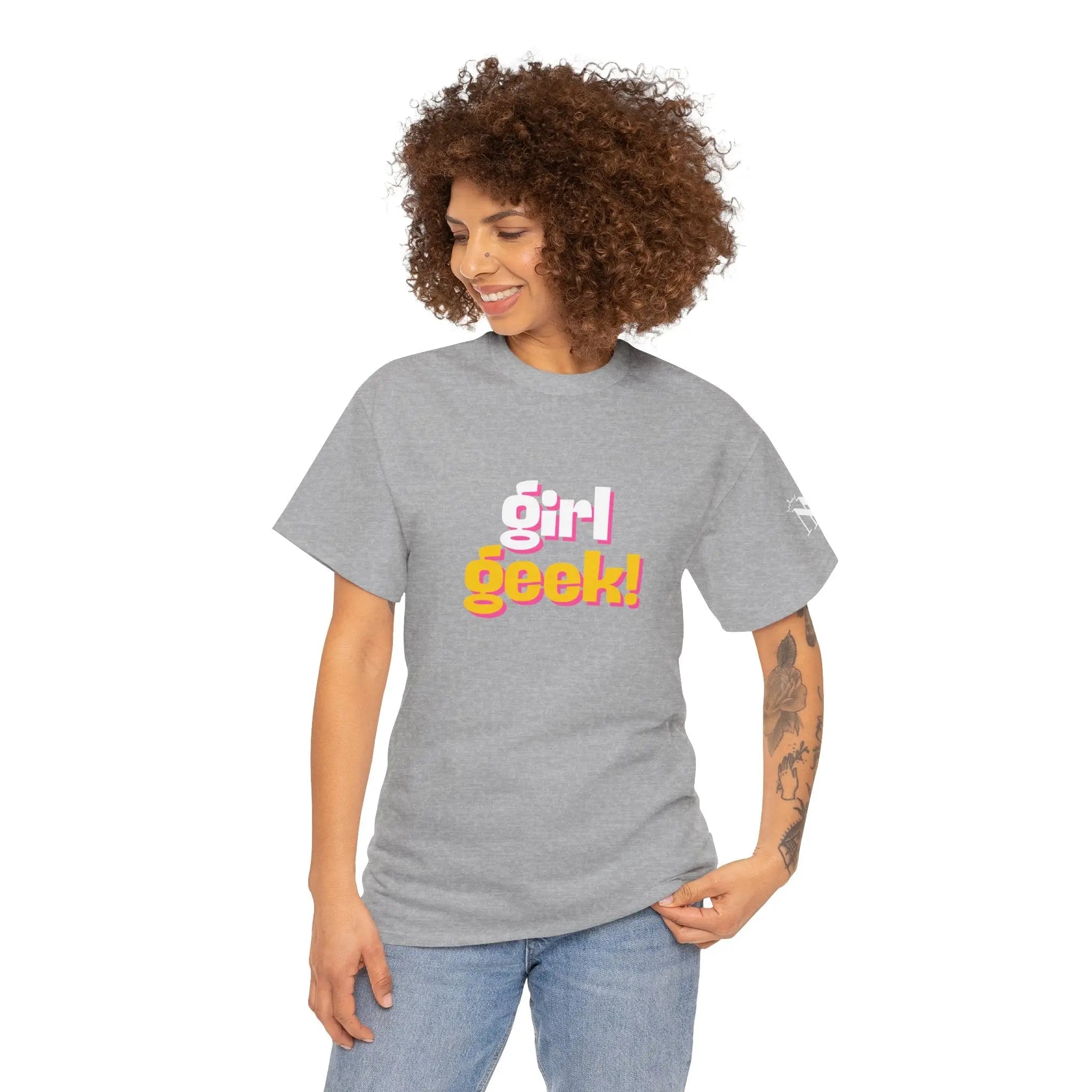 Girl Geek! | Mix & Match 100% Cotton Unisex Fun-Flirty Lovers’ Tees