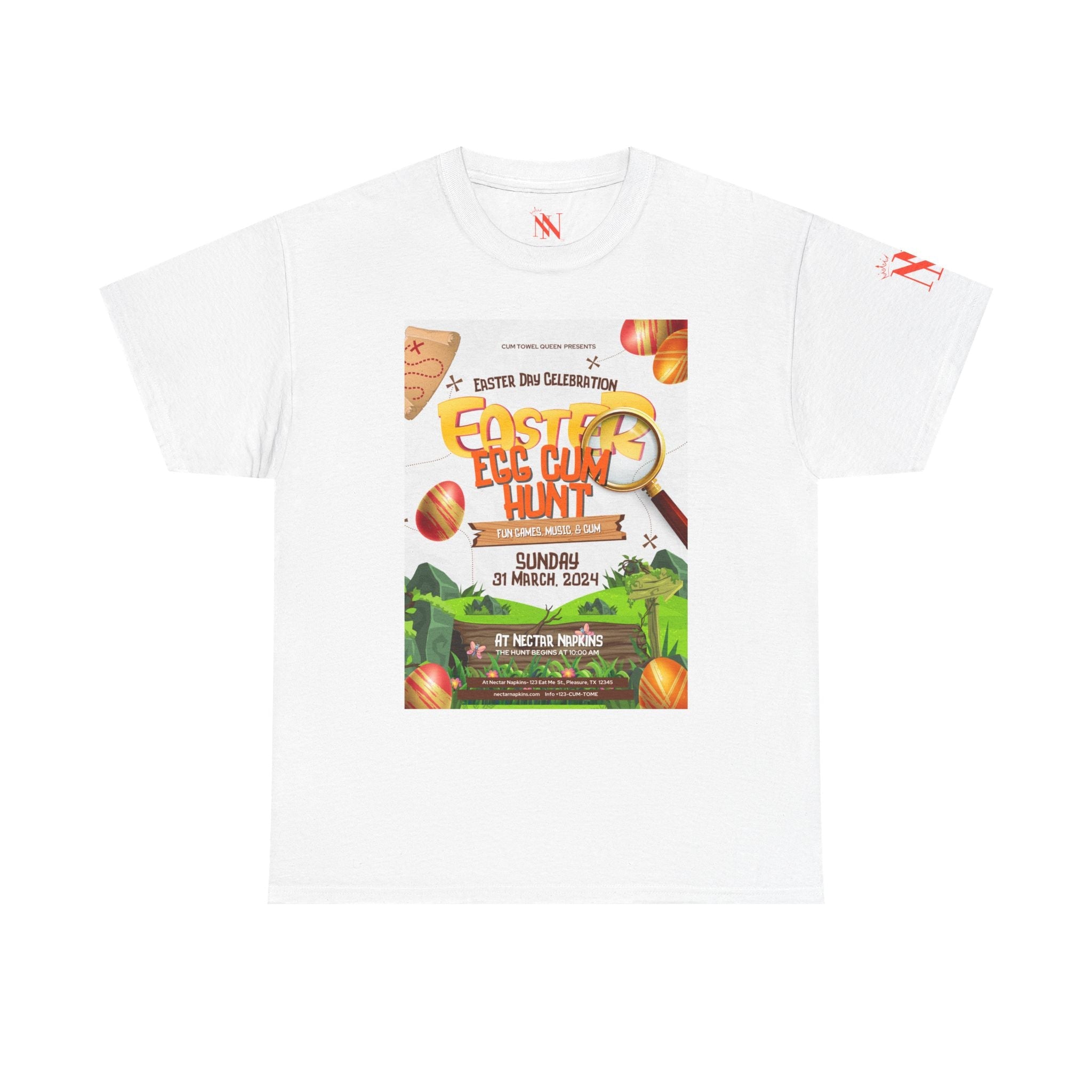 Easter Egg Cum Hunt | Mix & Match 100% Cotton Unisex Fun-Flirty Lovers’ Tees