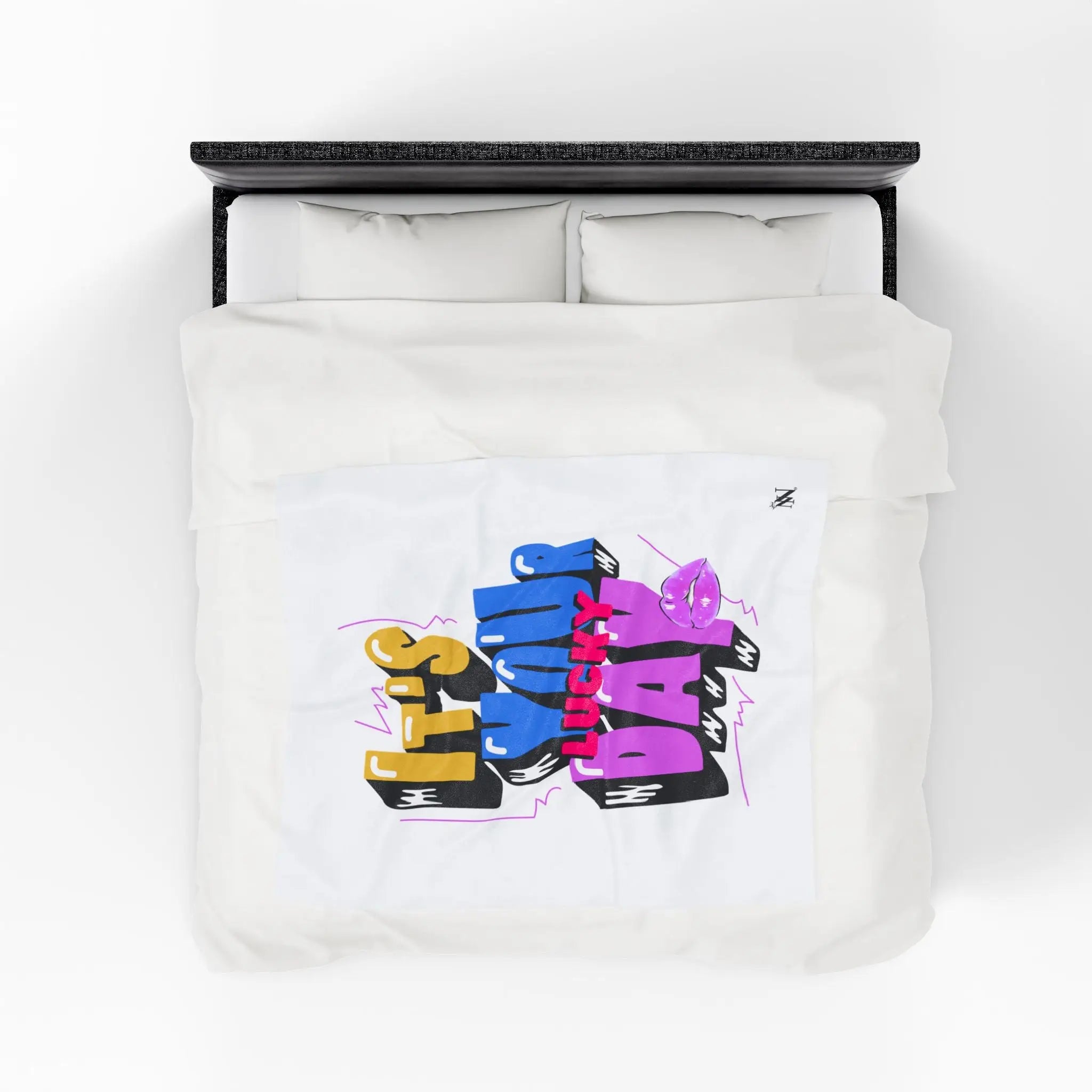 It’s Your Lucky Day | Mix & Match Soft Fun-Flirty Lovers’ Blankets