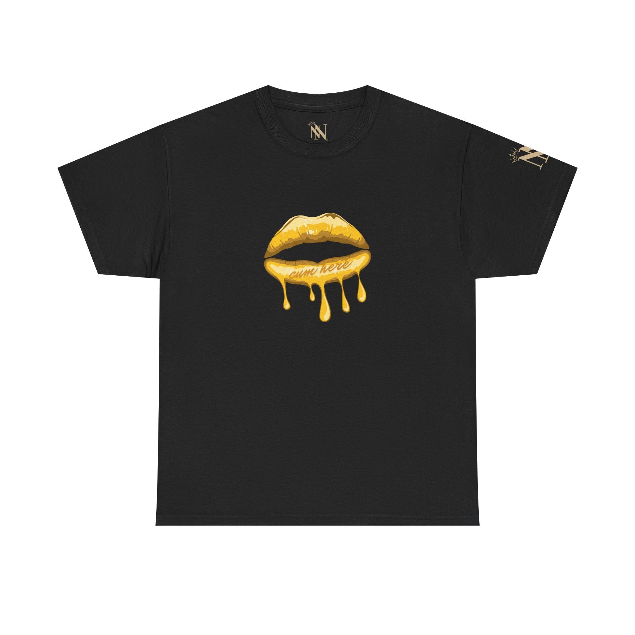 Cum Here Lips | Mix & Match 100% Cotton Unisex Fun-Flirty Lovers’ Tees