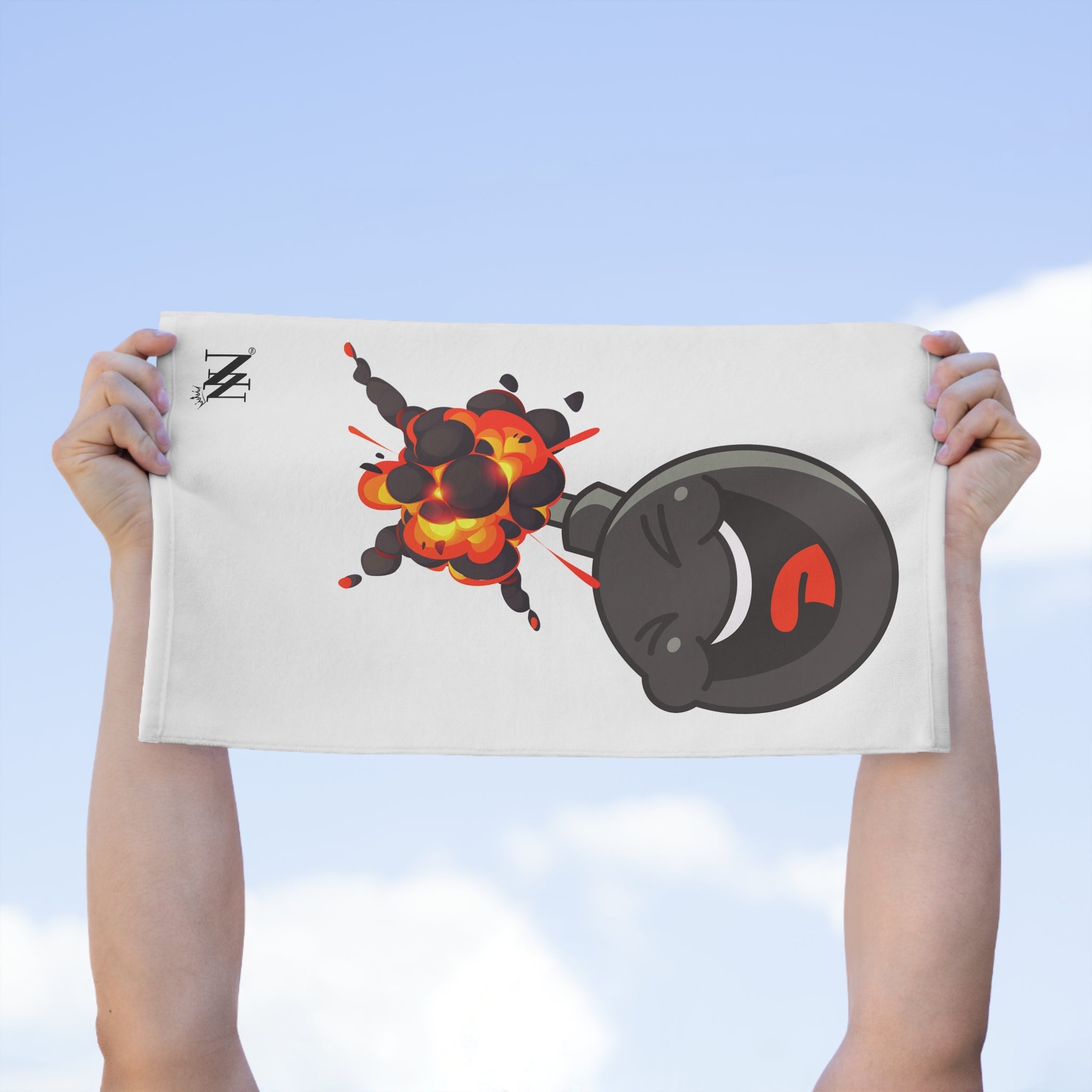 Going to Explode Pop Emoji | Mix & Match Soft Fun-Flirty Lovers’ Towels