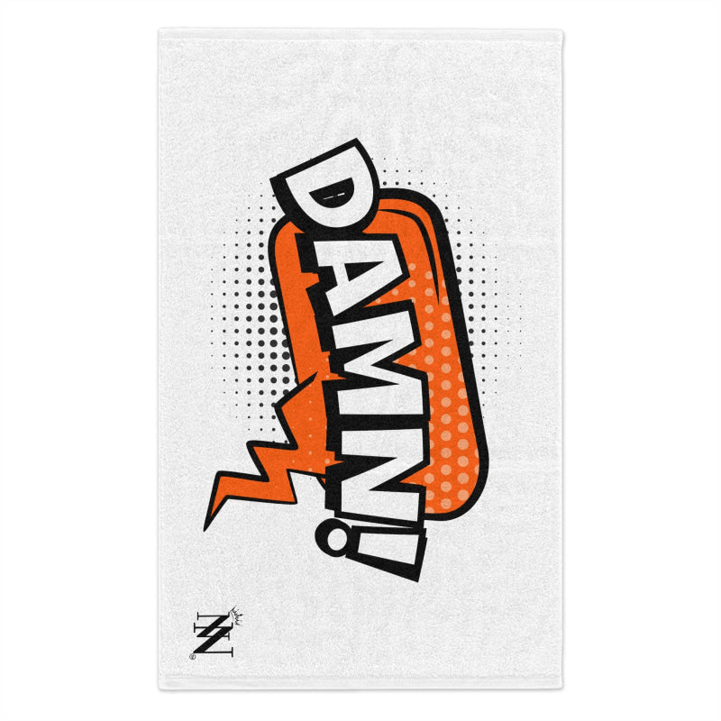 Thinking Damn! Cartoon Fun | Mix & Match Soft Fun-Flirty Lovers’ Towels