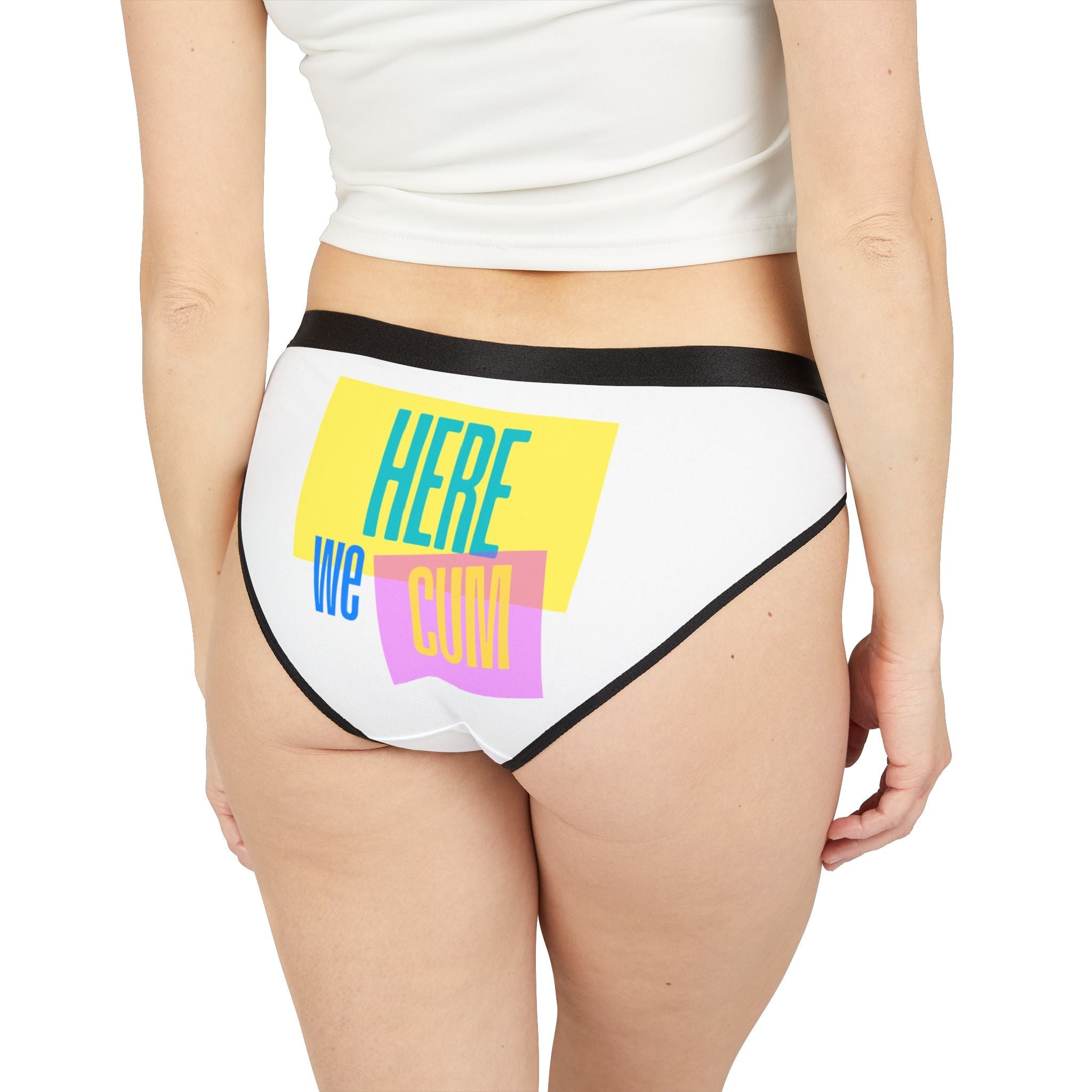 Here We Cum | Mix & Match Women’s Fun-Flirty Lovers’ Panties