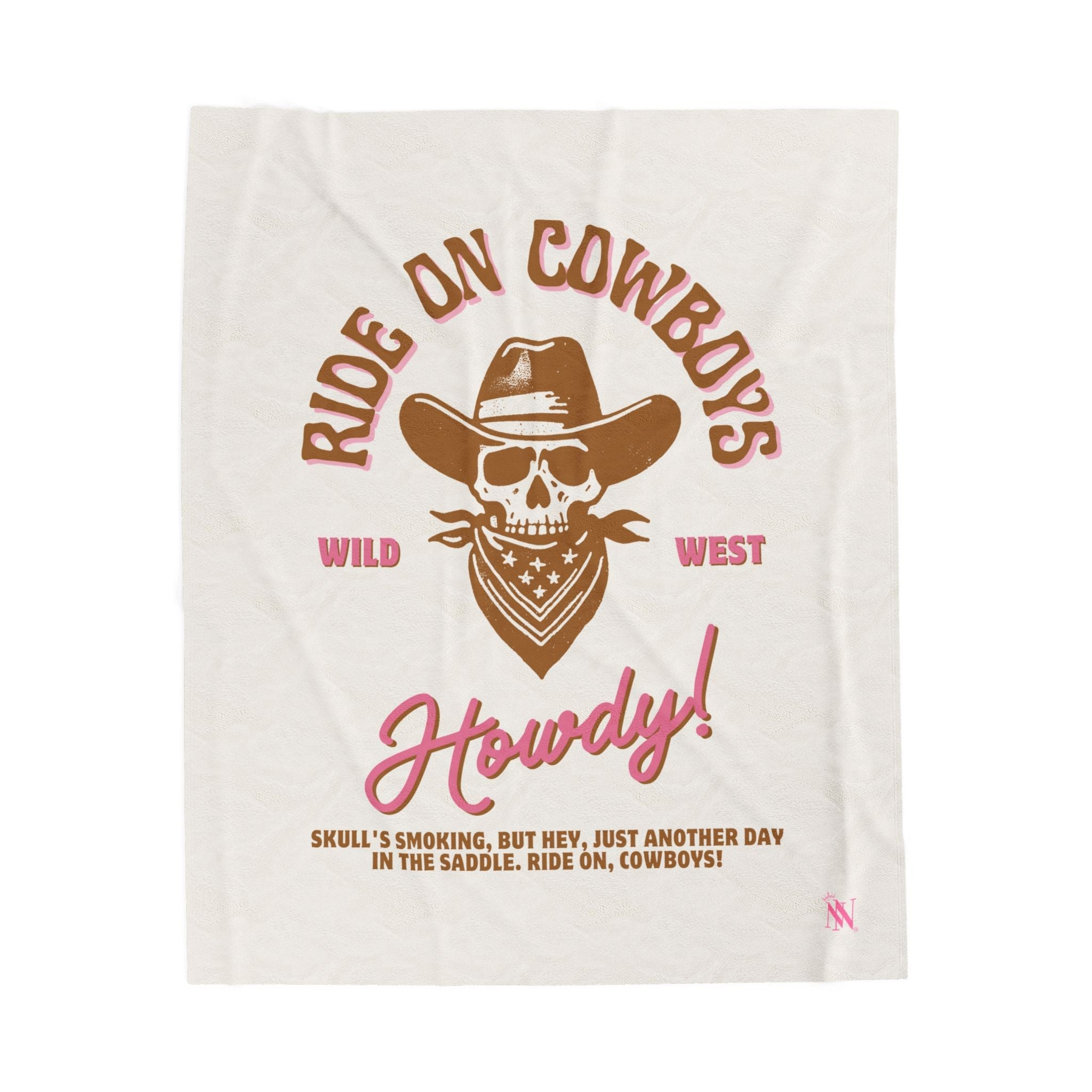 Ride on Cowboys | Mix & Match Soft Fun-Flirty Lovers’ Blankets