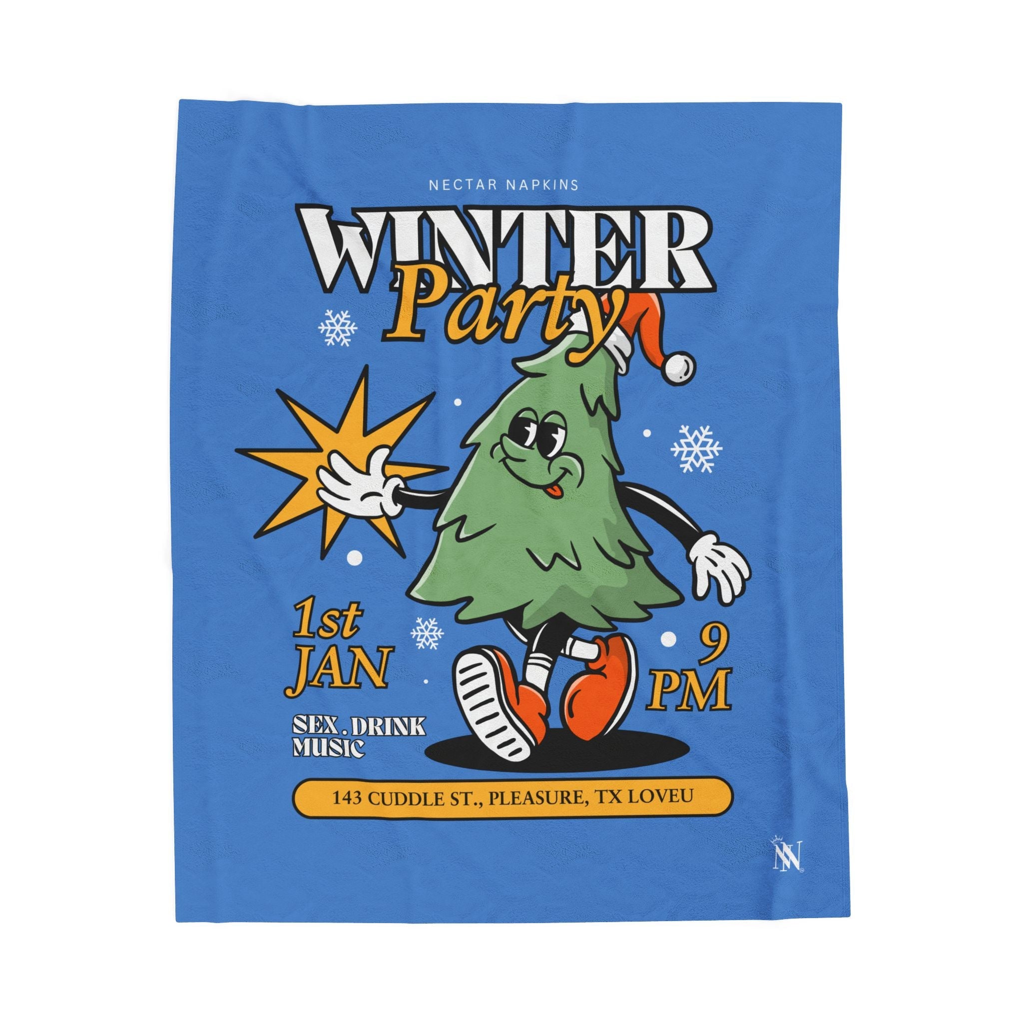 Winter Nutcracker Party | Mix & Match Soft Fun-Flirty Lovers’ Blankets