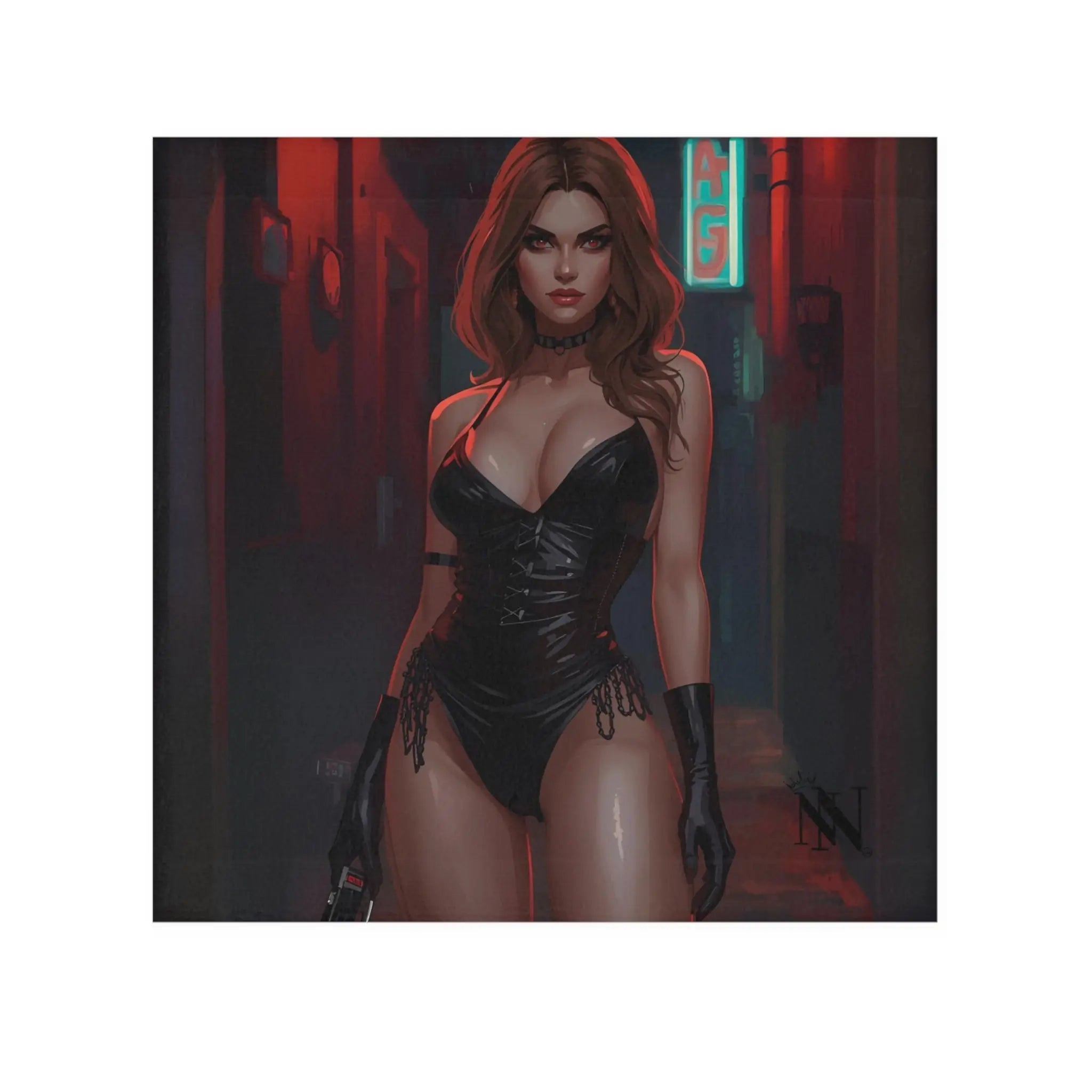 Sexy Domme Graphic | Mix & Match Lils’ Fun-Flirty Lovers’ Towels