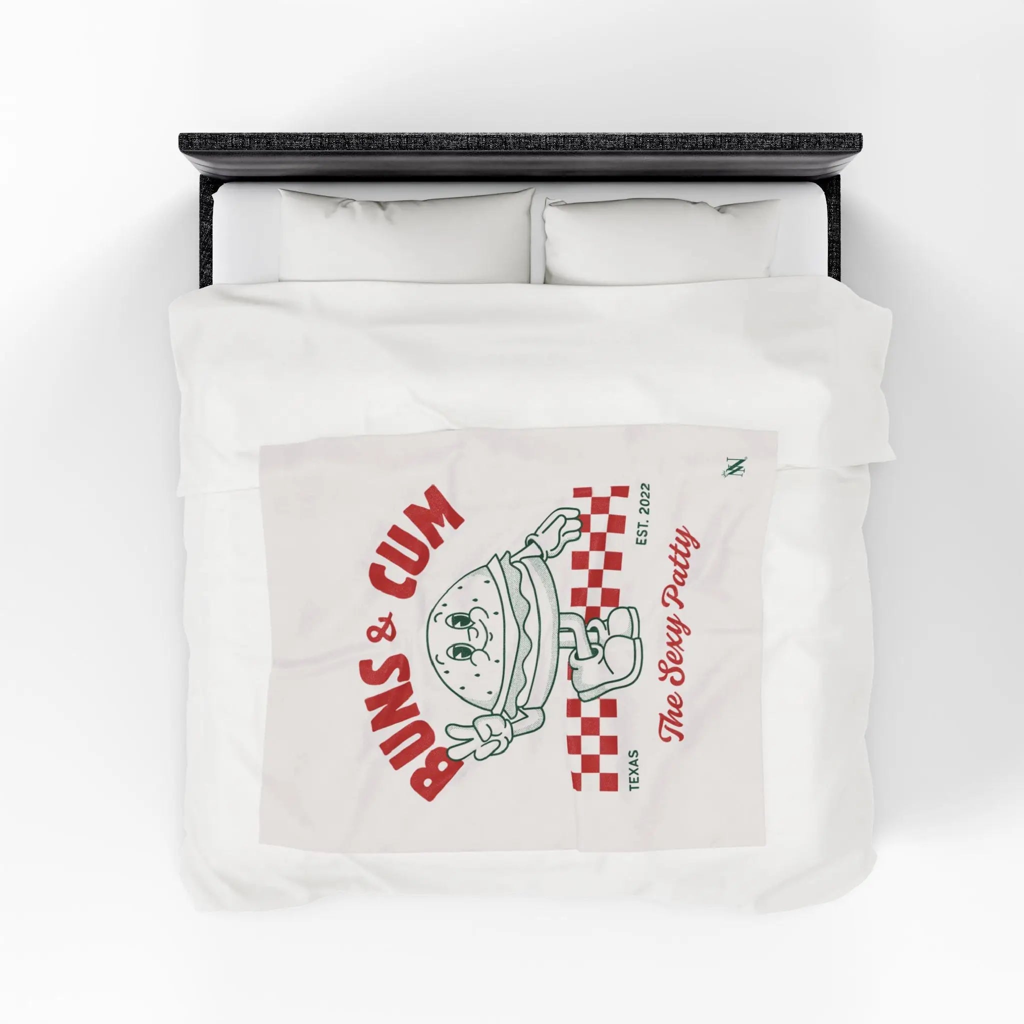 The Sexy Patty | Mix & Match Velveteen Fun-Flirty Lovers’ Blankets