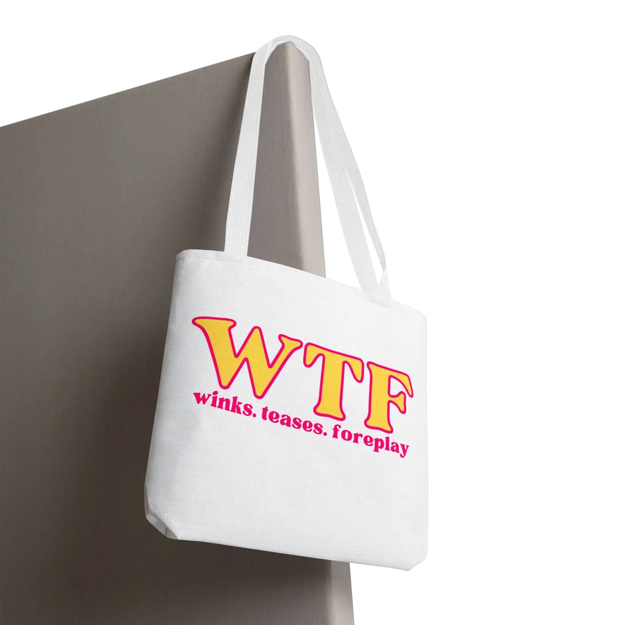WTF Winks Teases Foreplay | Mix & Match Fun-Flirty Lovers’ Totes