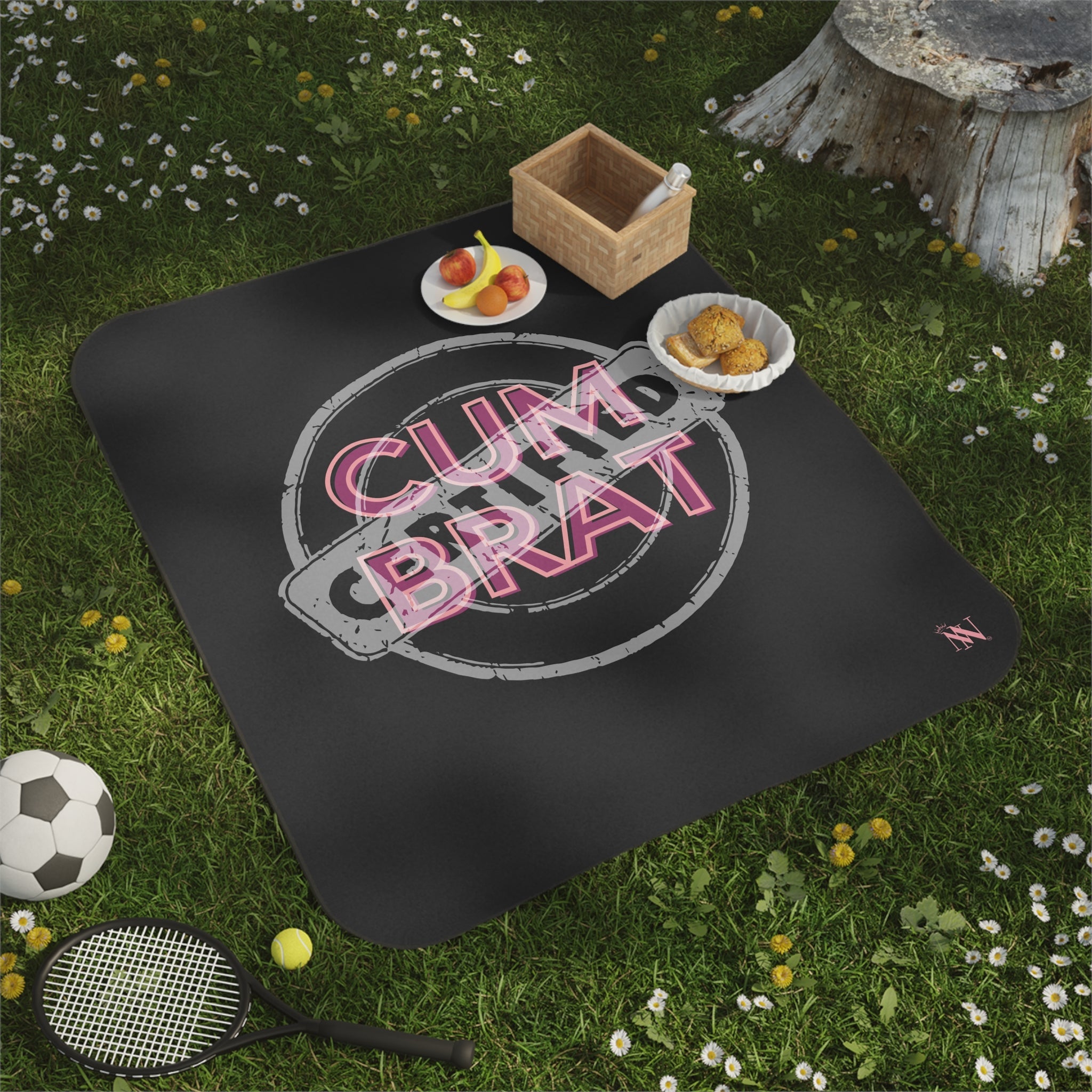 Certified: Cum Brat | Mix Match Fun-Flirty Lovers’ Water-Resistant Blankets