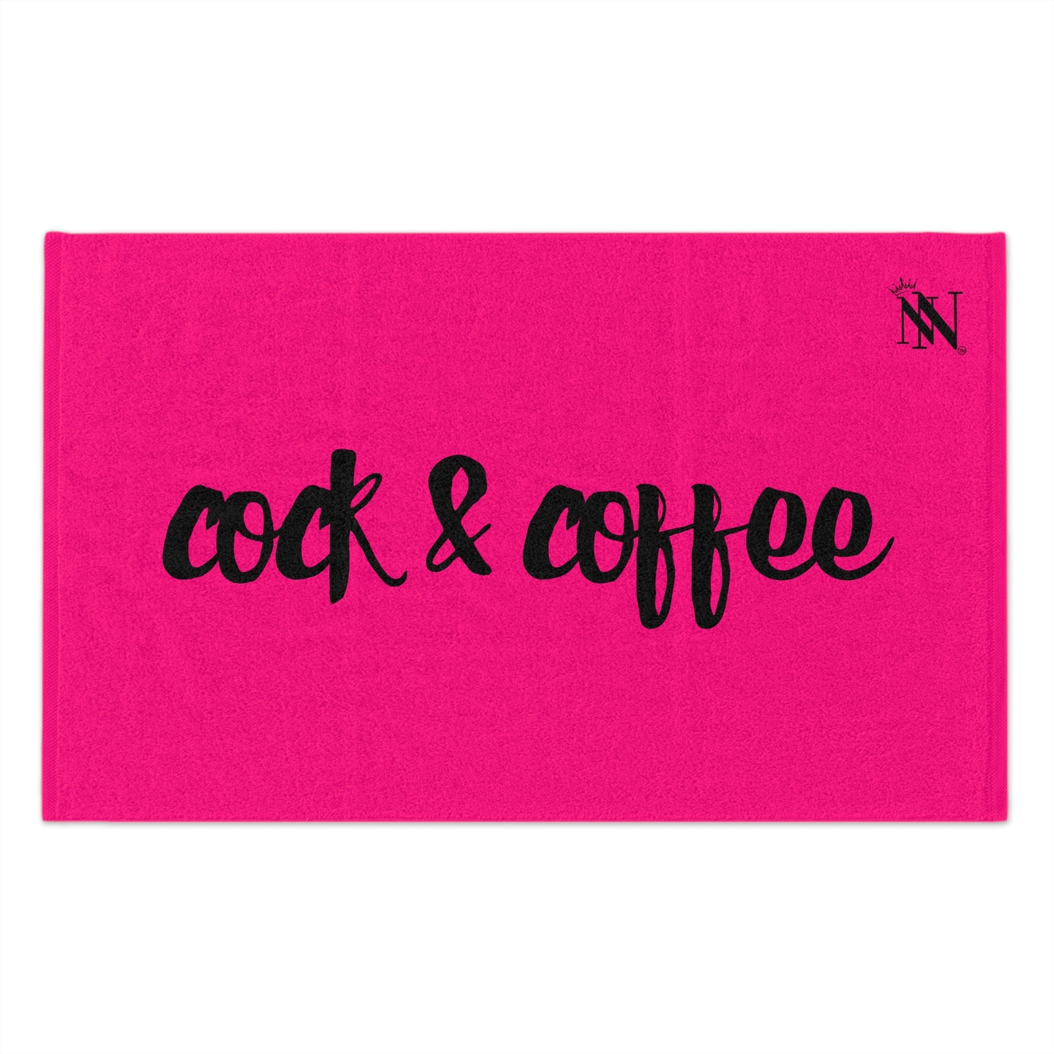 Cock & Coffee Signature Pink | Mix & Match Soft Fun-Flirty Lovers’ Towels
