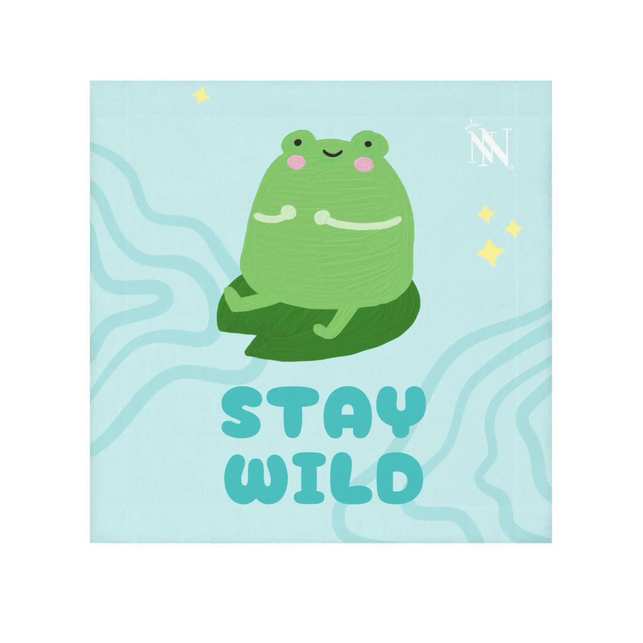 Stay Wild Cute Frog | Mix & Match Lils’ Fun-Flirty Lovers’ Towels