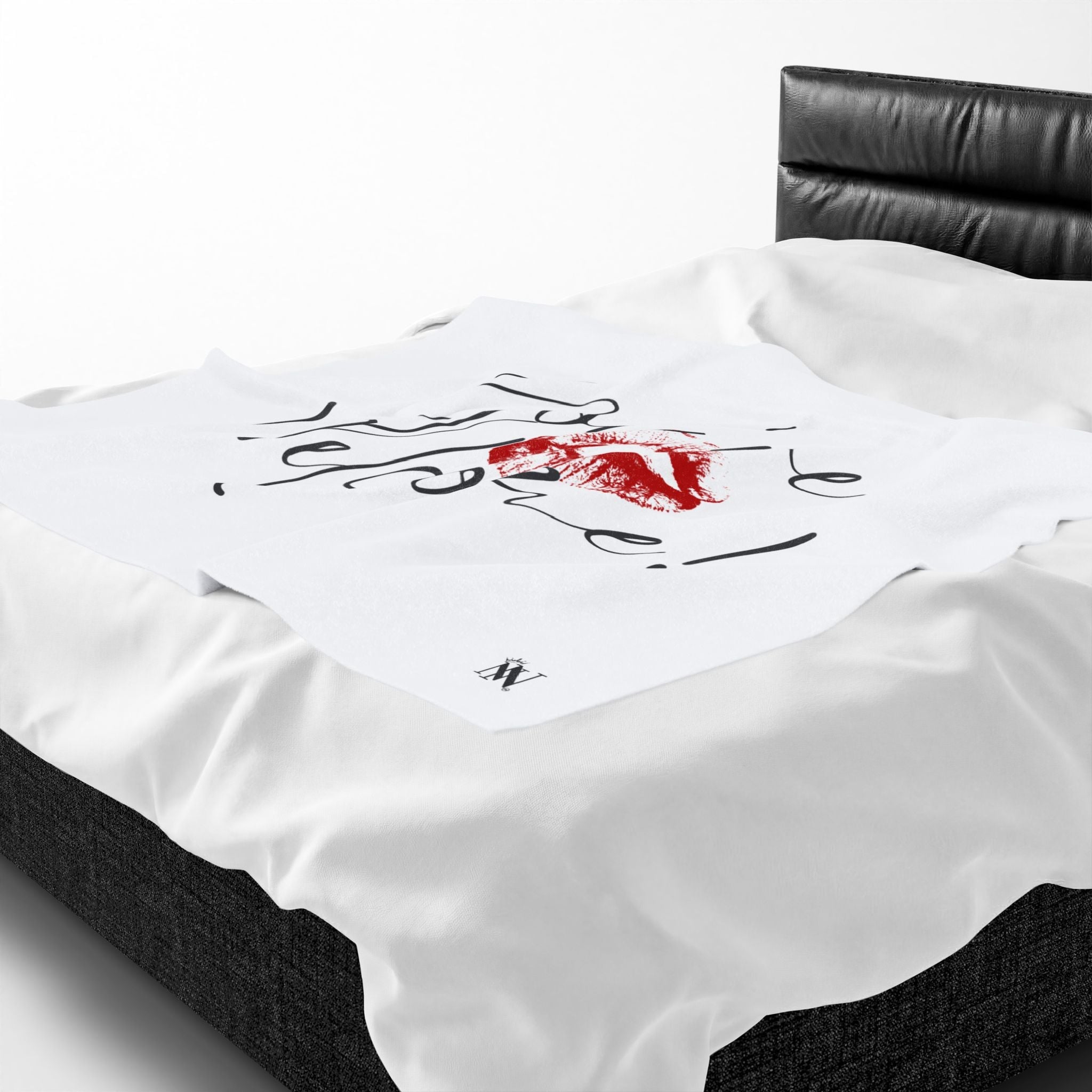 You’re Welcome! with a Kiss Romantic Gifts Love Blanket