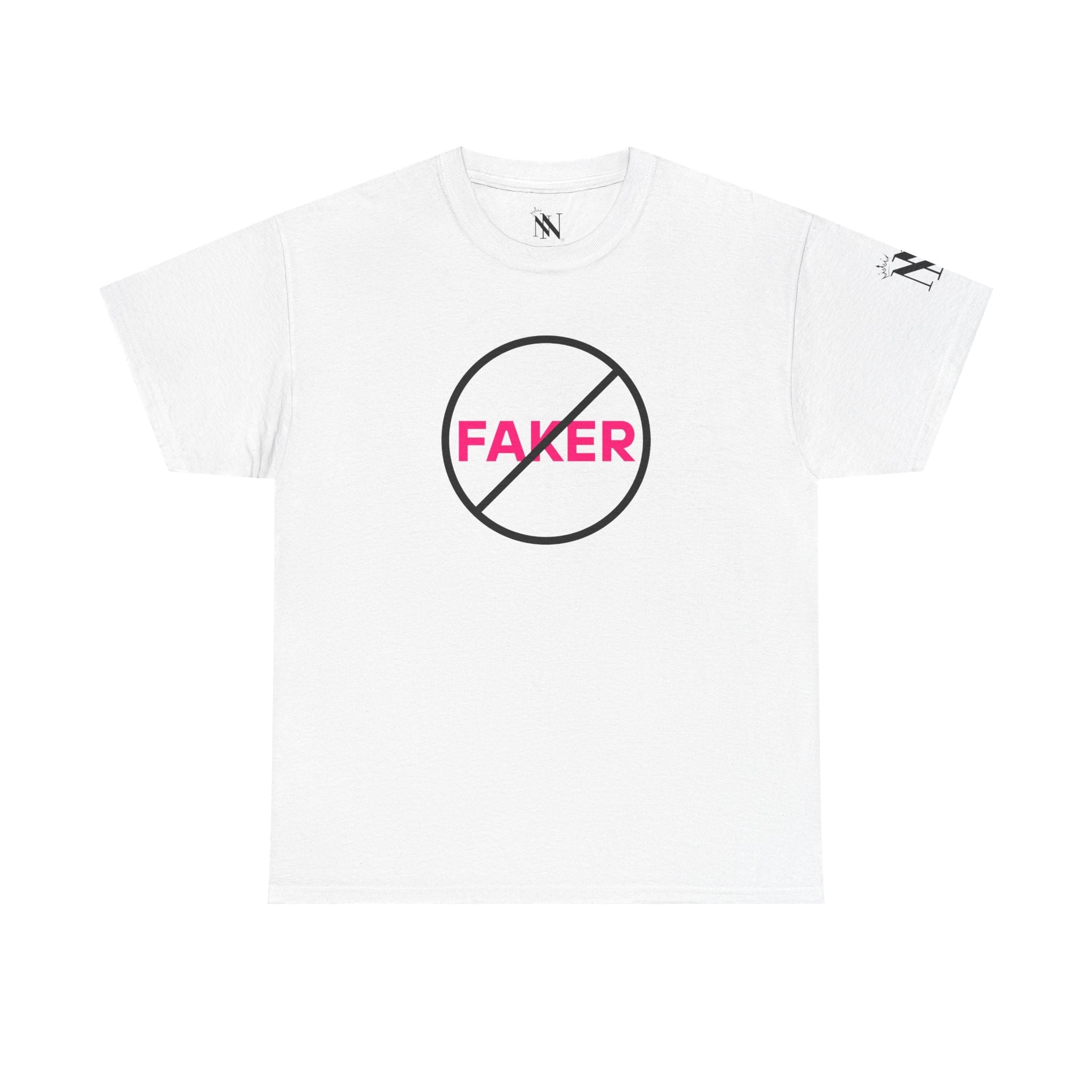 No Faker | Mix & Match Cotton Unisex Fun-Flirty Lovers’ T-Shirts