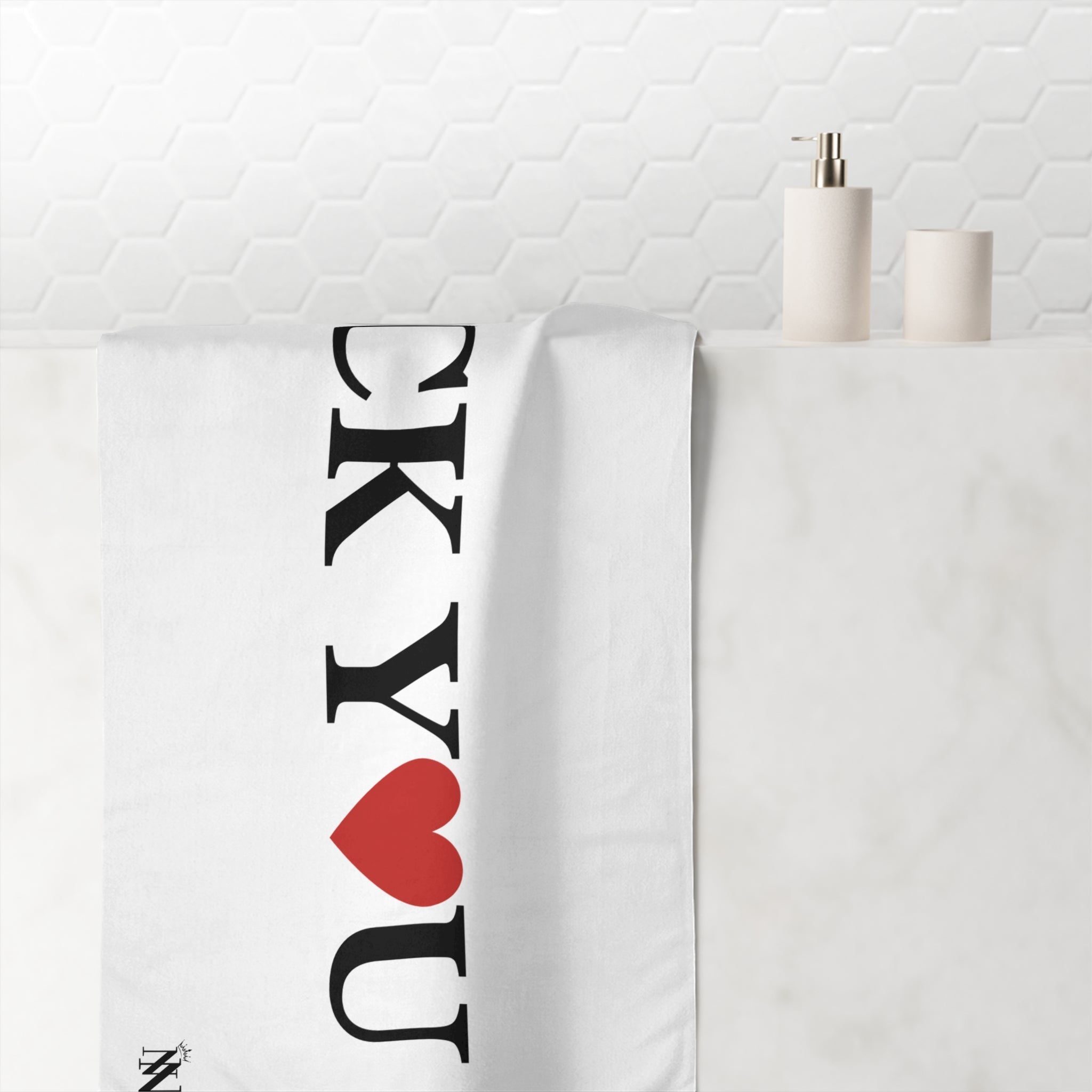 Fuck You Love | Mix & Match XL Fun-Flirty Lovers’ Towels
