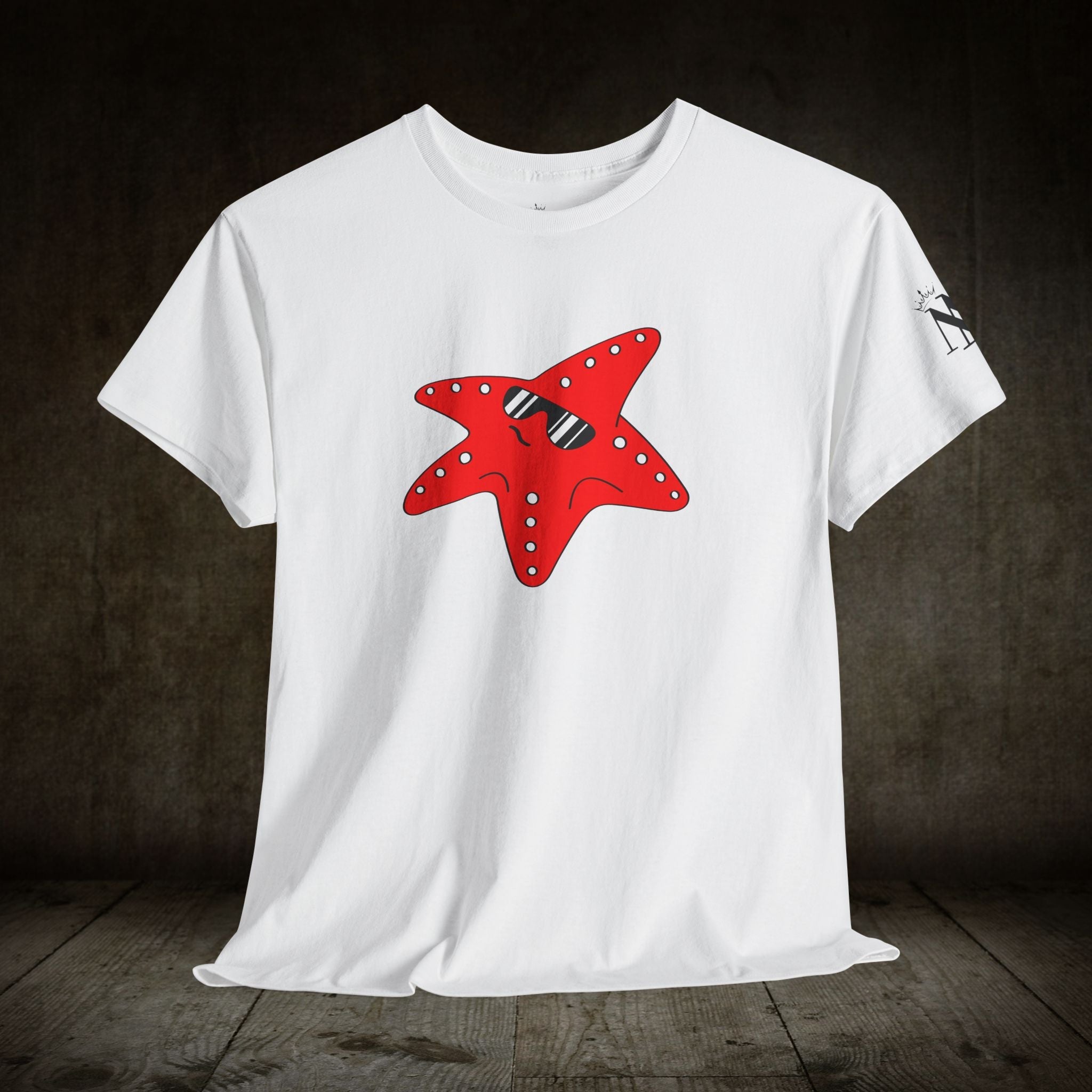 Red Hot Starfish | Mix & Match 100% Cotton Unisex Fun-Flirty Lovers’ Tees