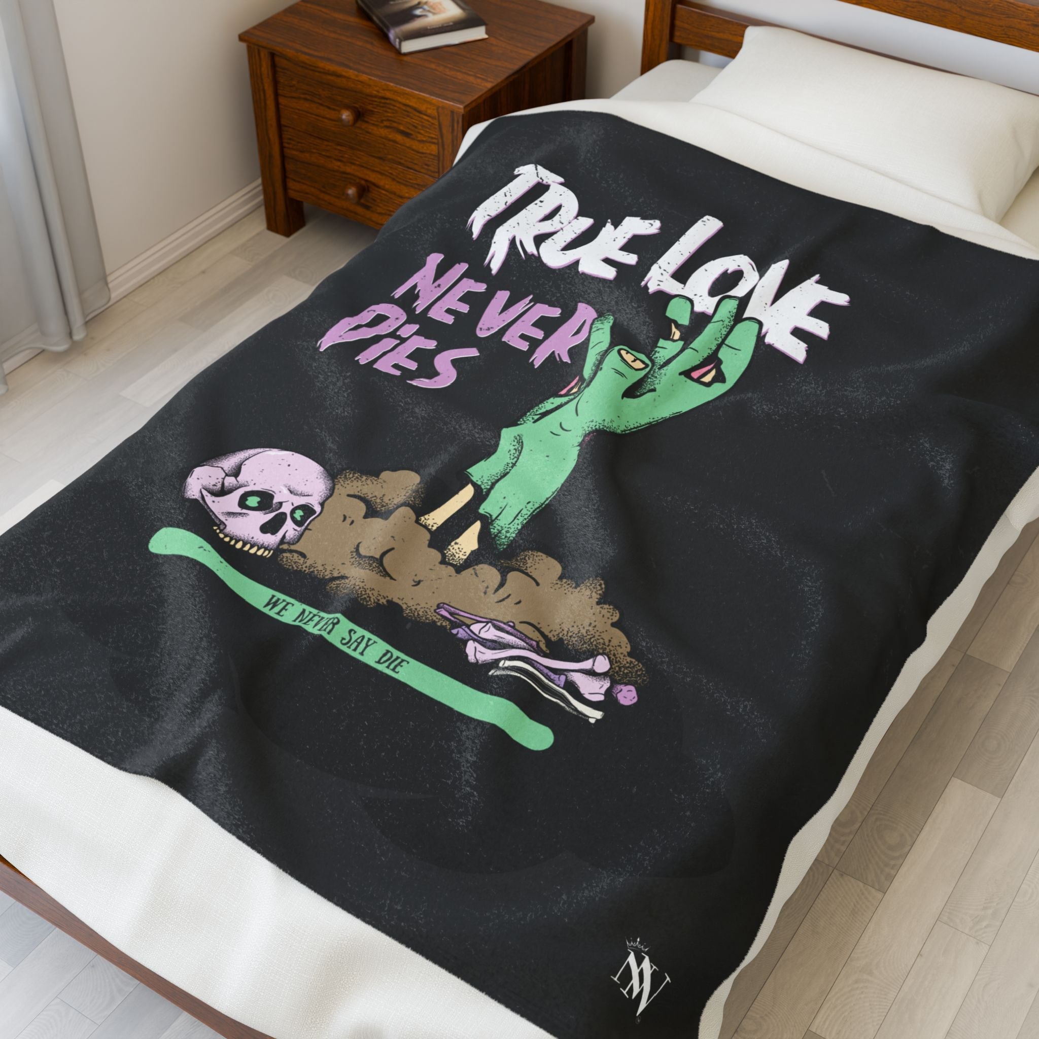 True Love Never Dies | Mix & Match Fun-Flirty Lovers’ Blankets