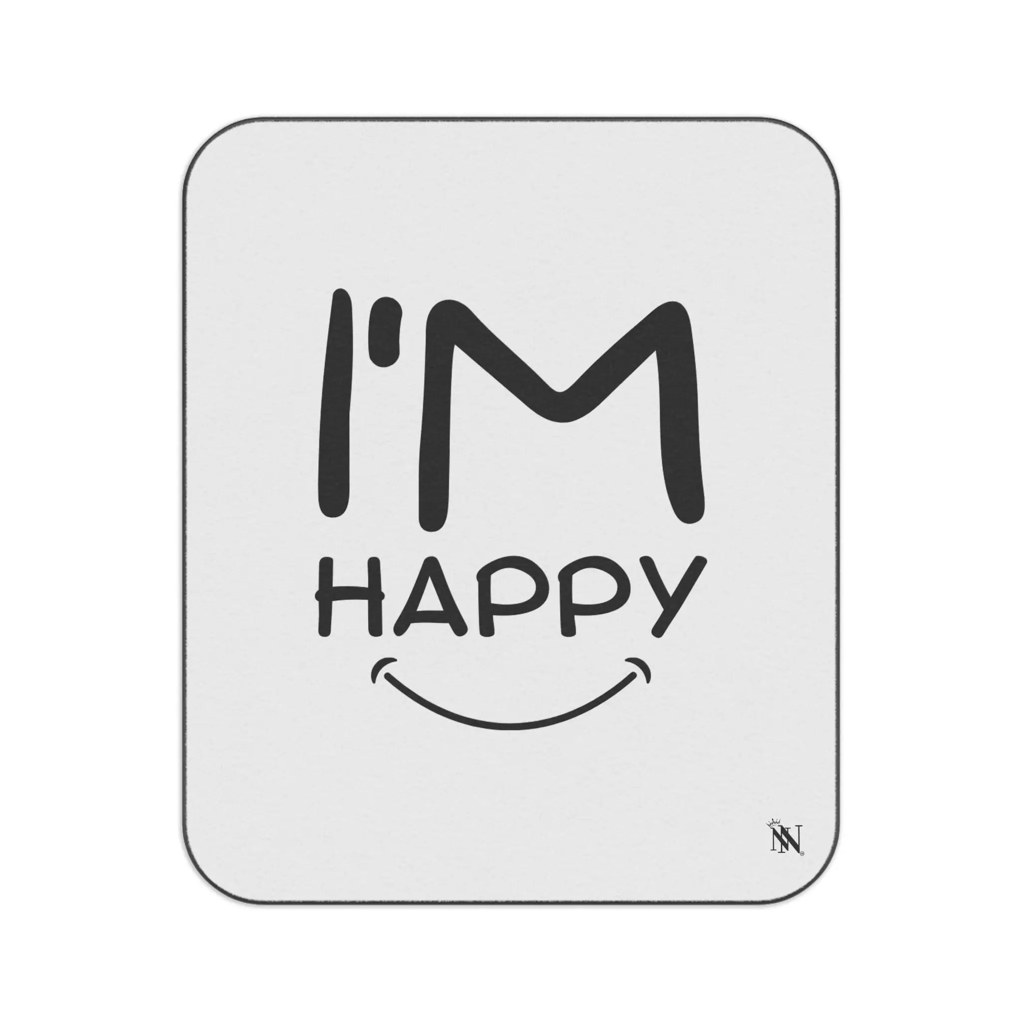 I’m Happy Smile | Mix Match Fun-Flirty Lovers’ Water-Resistant Blankets
