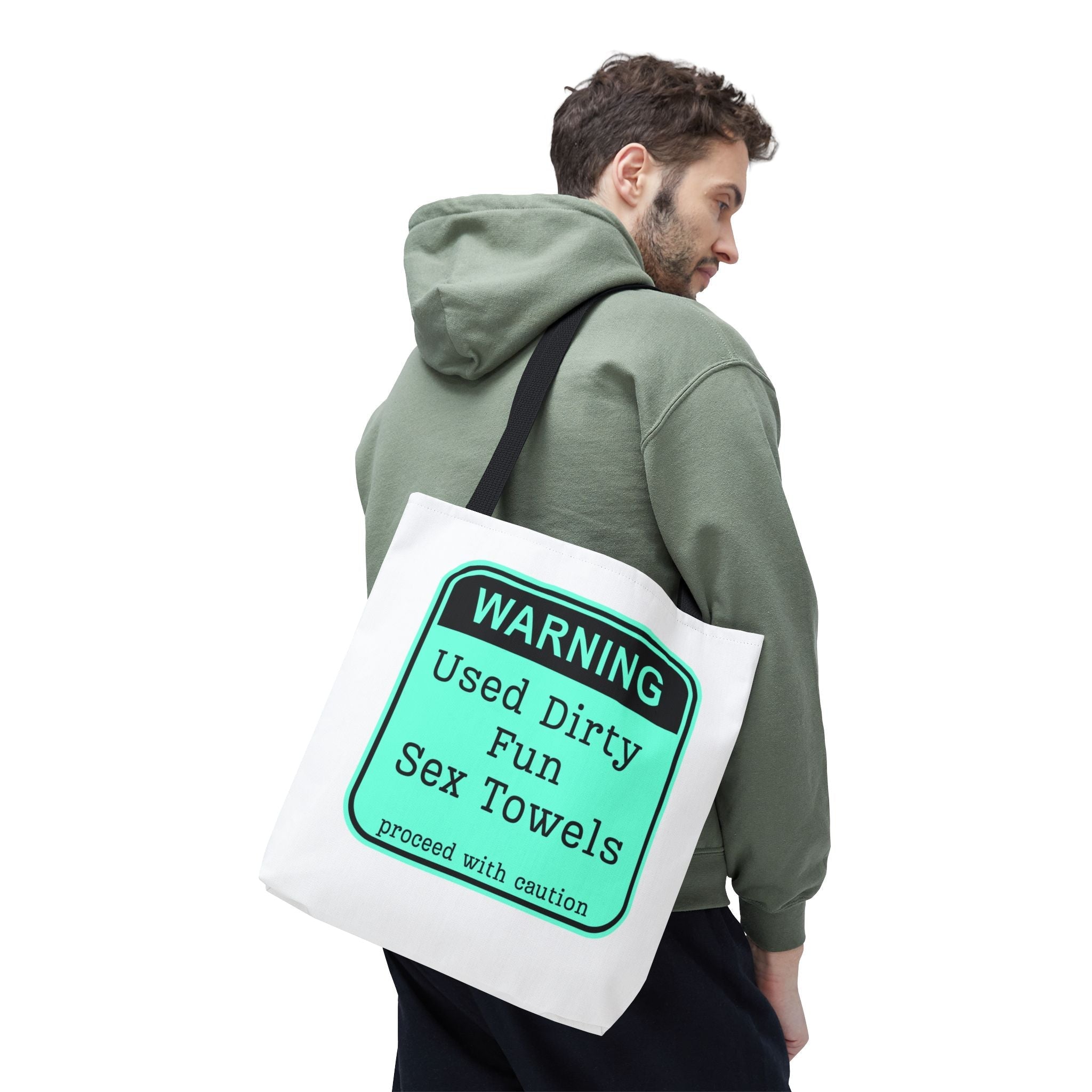 Warning Dirty Towels | Mix & Match Fun-Flirty Lovers’ Totes