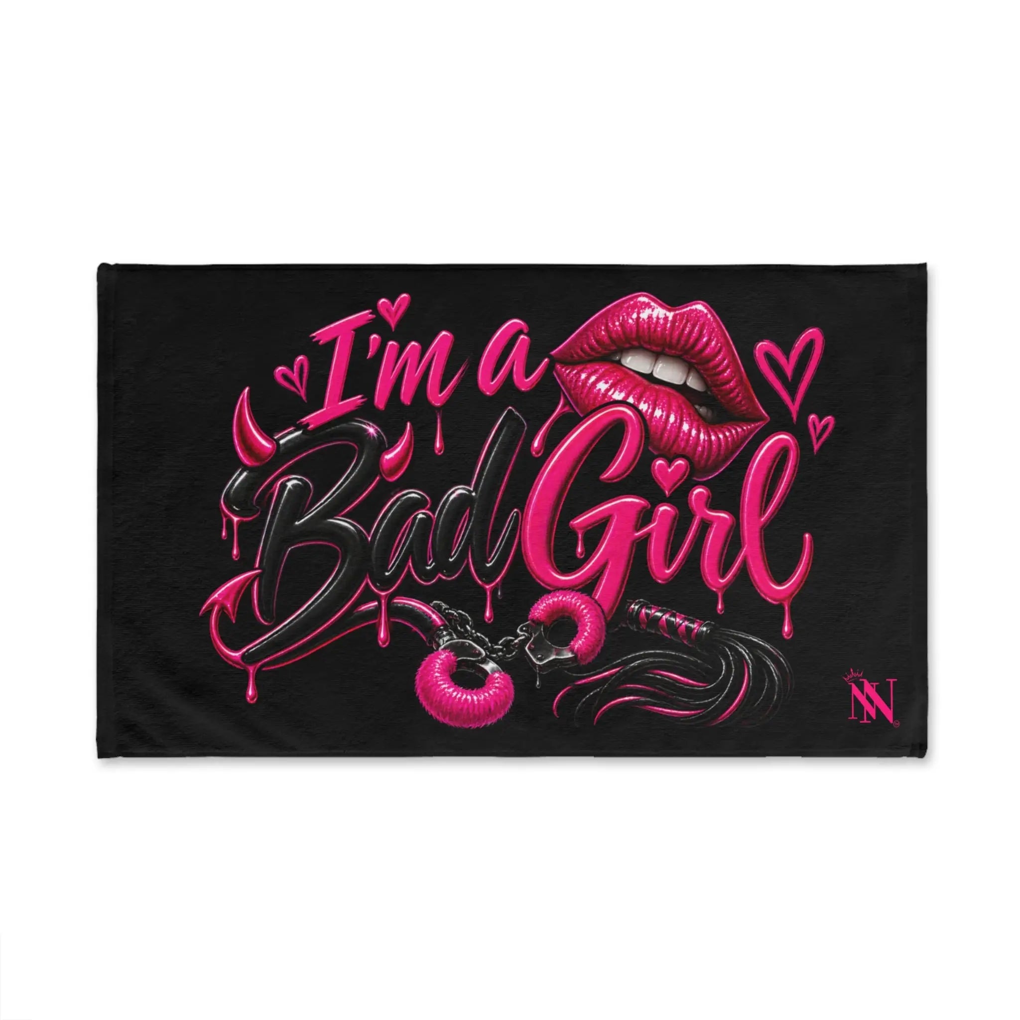 I’m a Bad Girl Sexy | Nectar Napkins Classic Fun-Flirty Lovers’ Towels