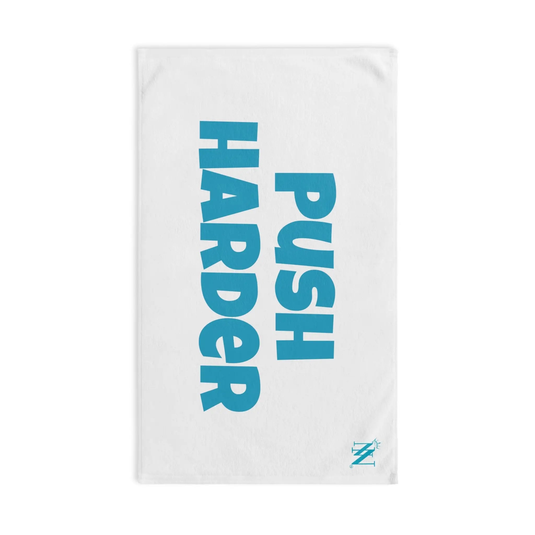 Push Harder Teal | Mix & Match Original Fun-Flirty Lovers’ Towels