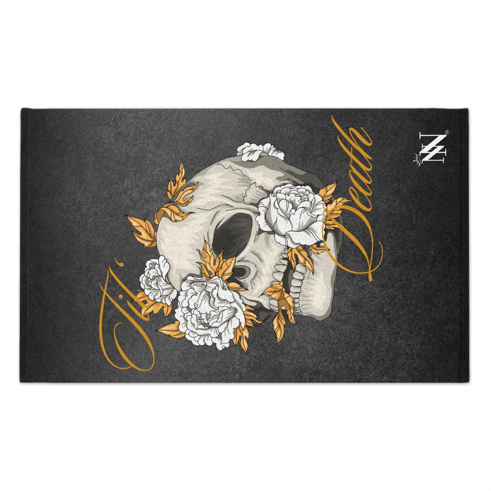 Til’ Death Skull & Flowers Sex Towel