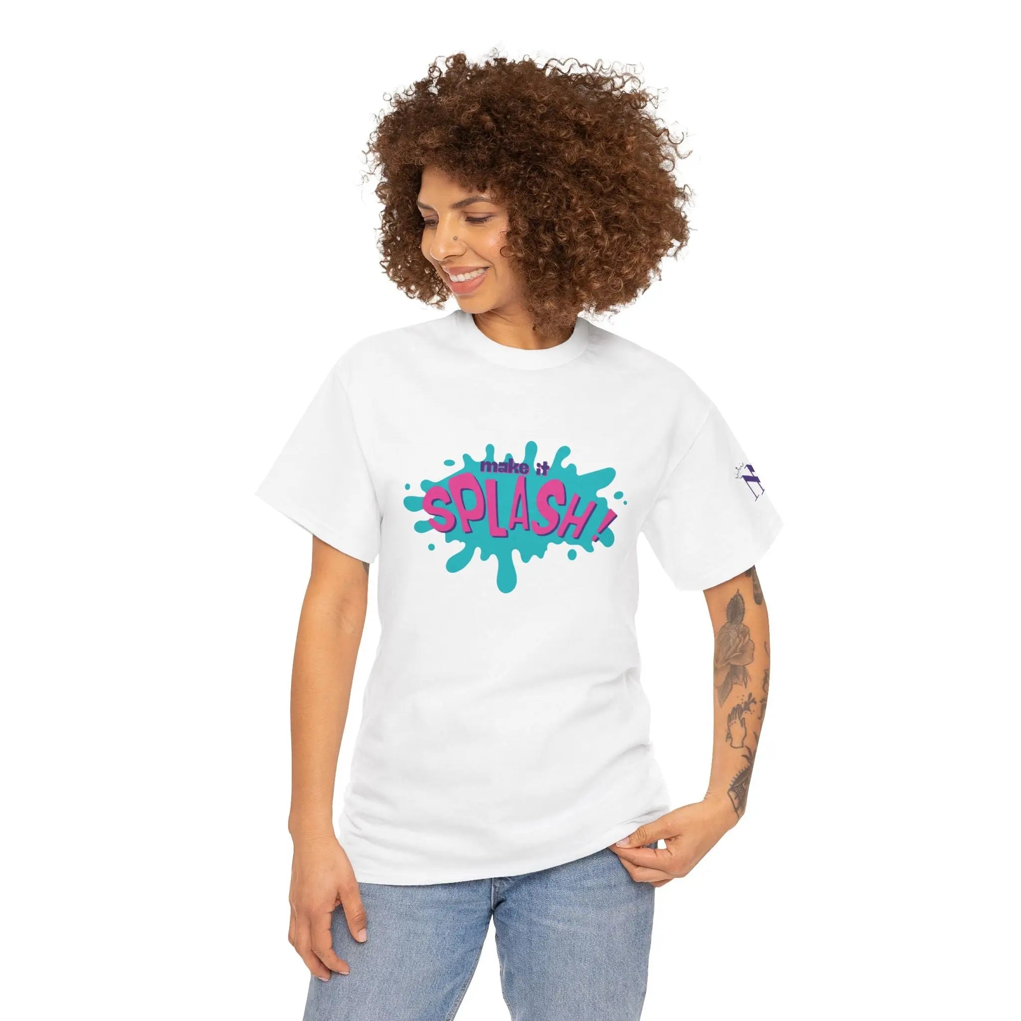 Make It Splash! | Mix & Match Cotton Unisex Fun-Flirty Lovers’ T-Shirts