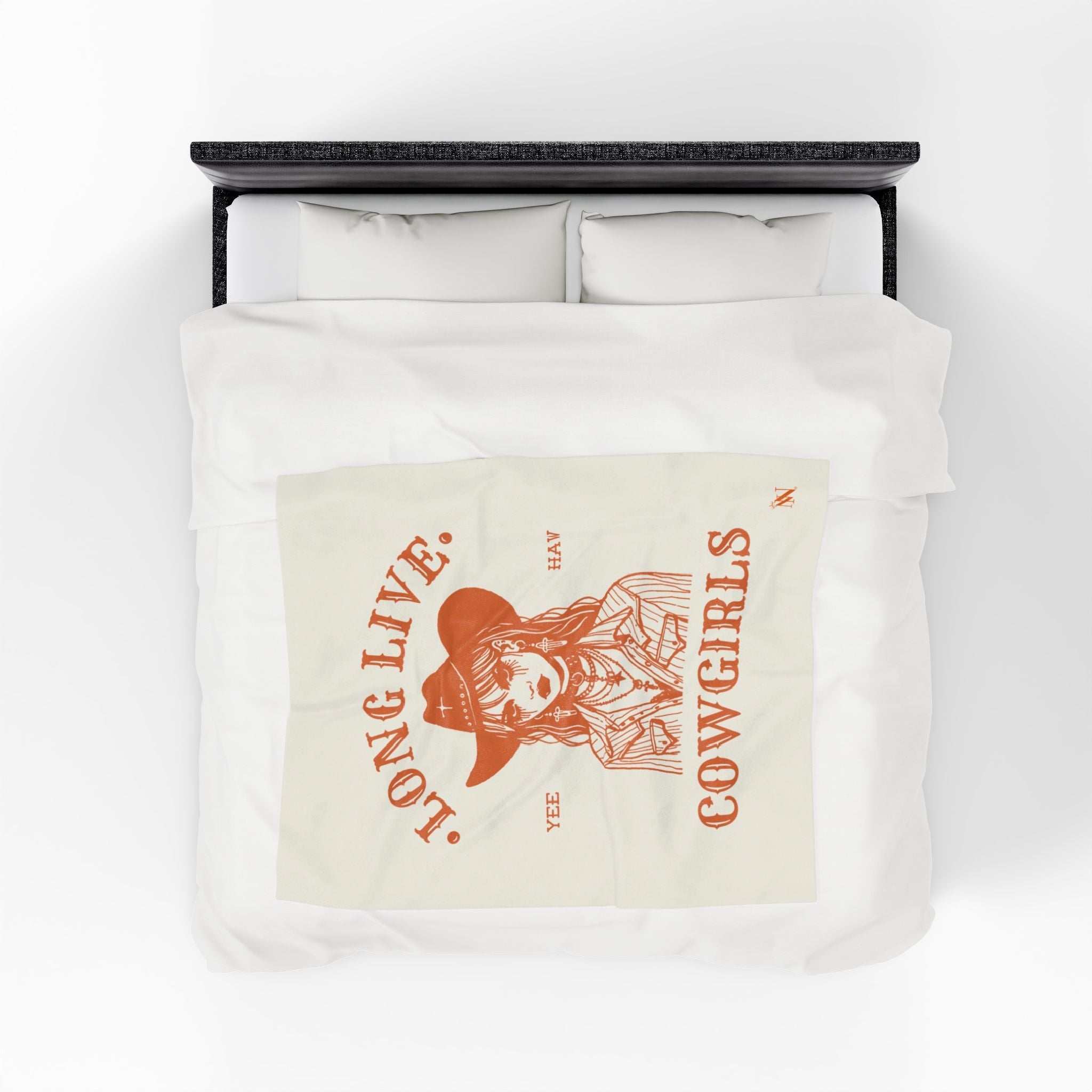 Long Live Cowgirls | Mix & Match Velveteen Fun-Flirty Lovers’ Blankets