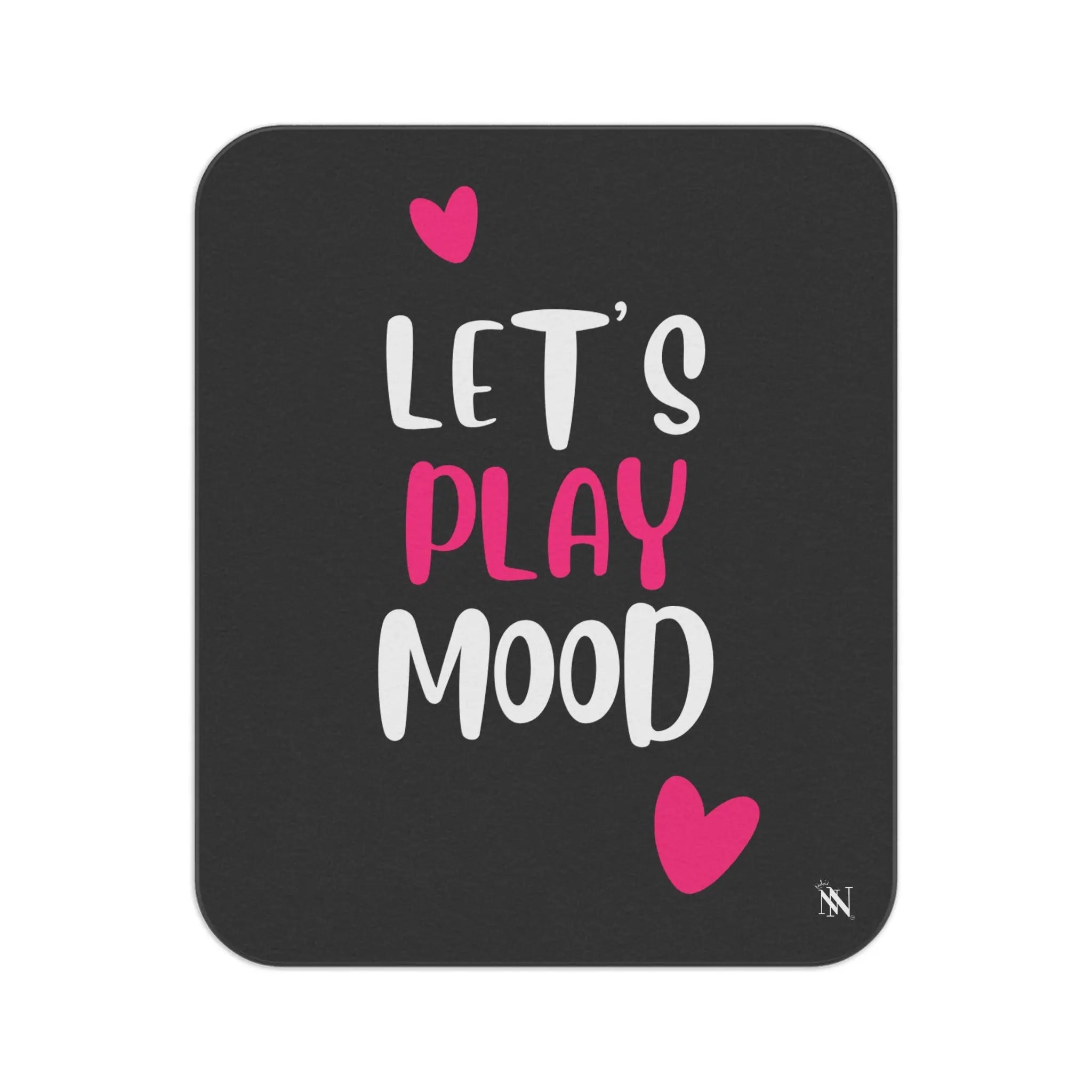 Let’s Play Mood Hearts Playful Women’s Water-Resistant Squirt Blanket