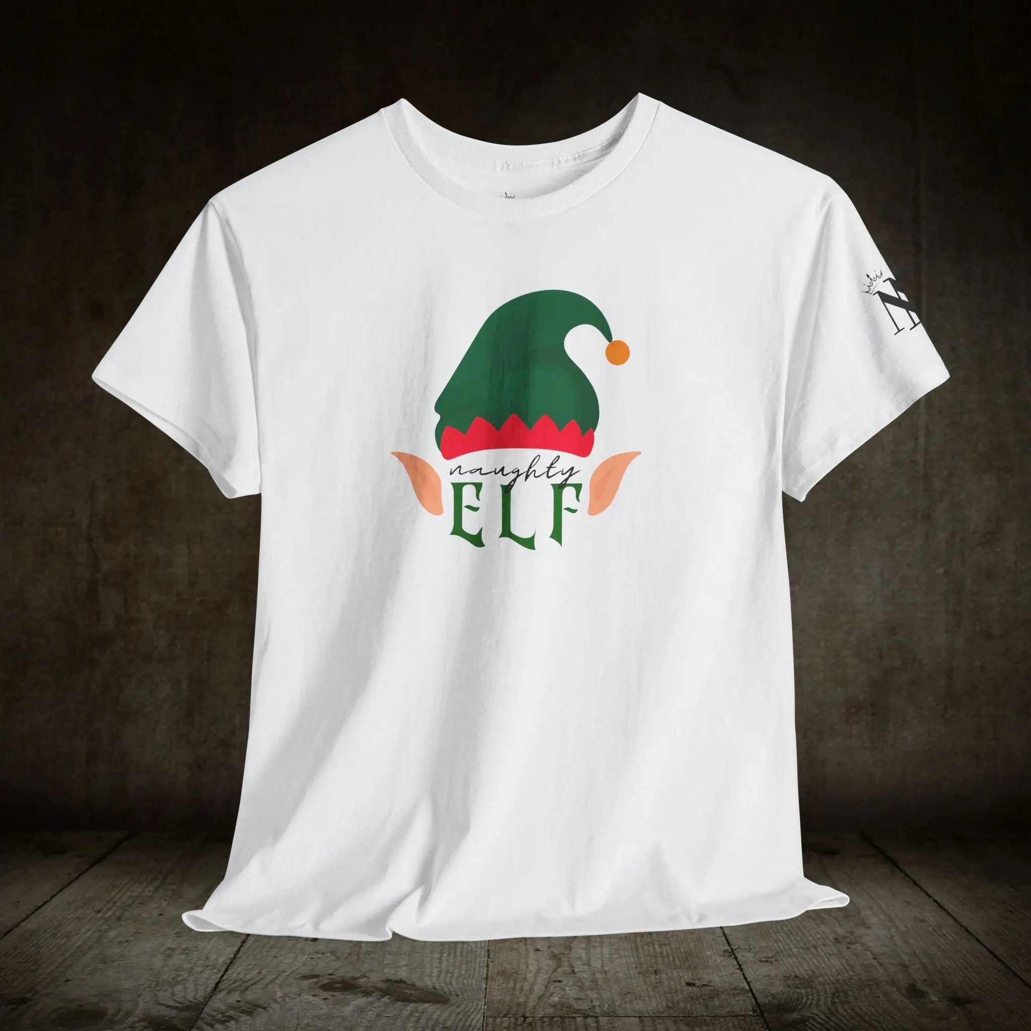 Naughty Elf | Mix & Match 100% Cotton Unisex Fun-Flirty Lovers’ Tees