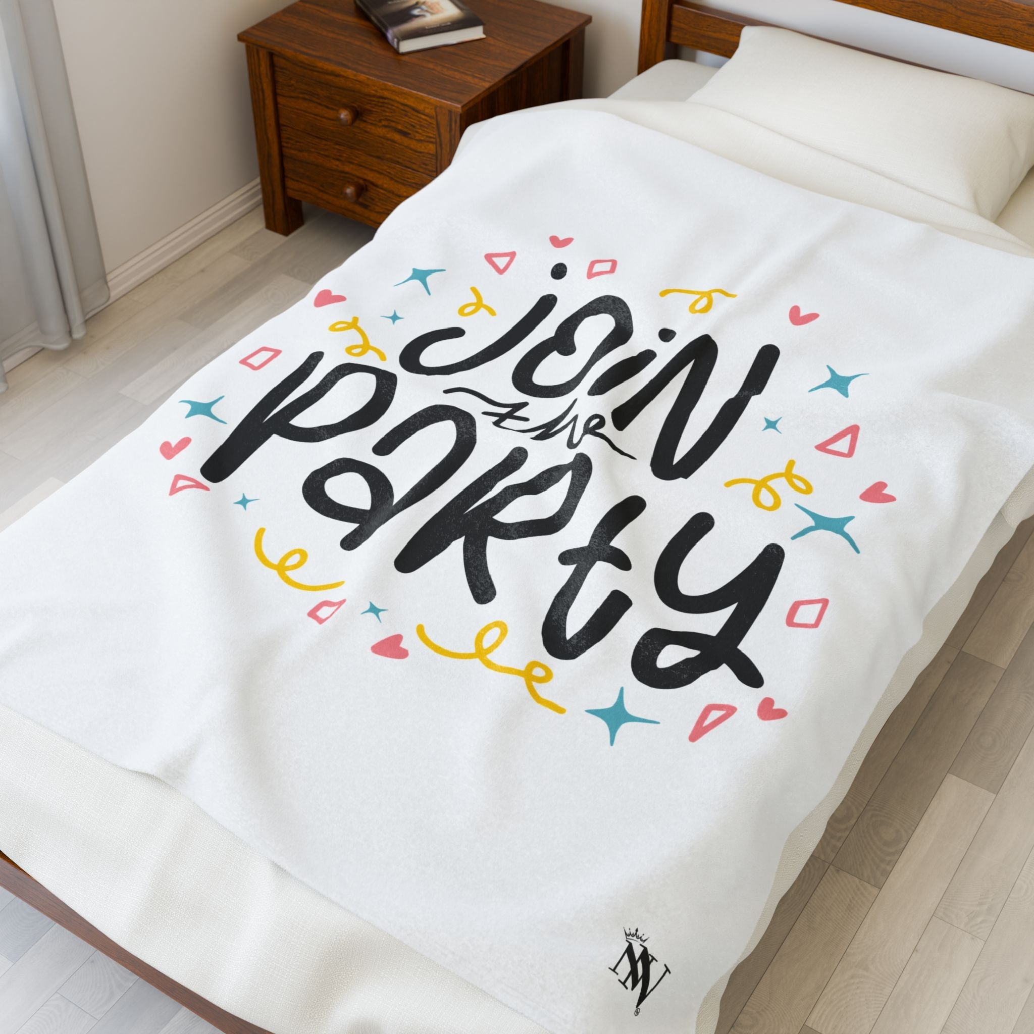 Join the Party | Mix & Match Velveteen Fun-Flirty Lovers’ Blankets